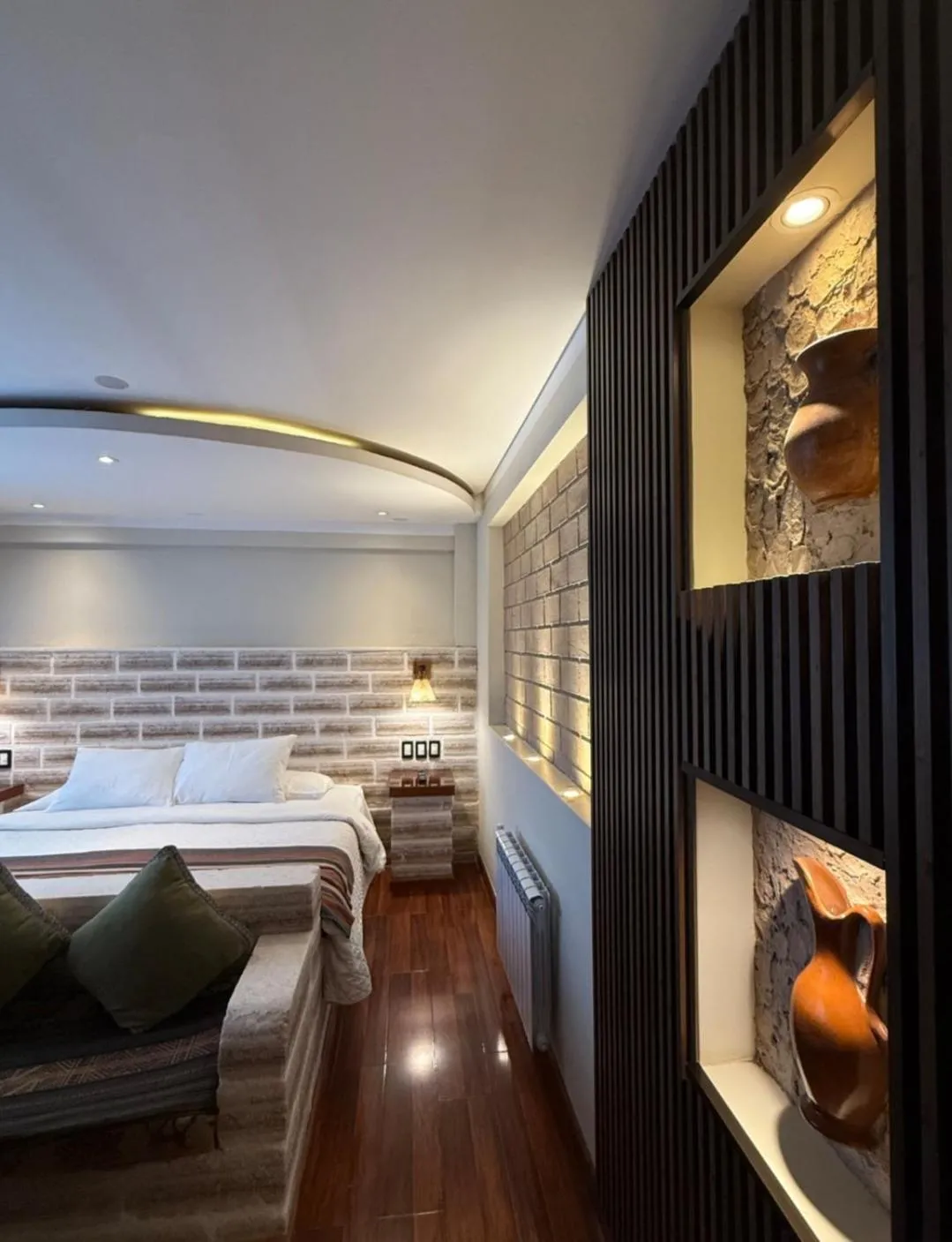 Bed in Hotel de Sal Atipax