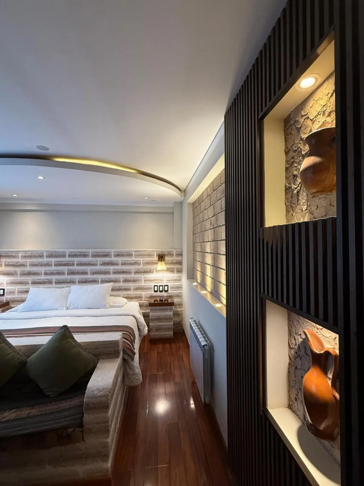 Bed in Hotel de Sal Atipax