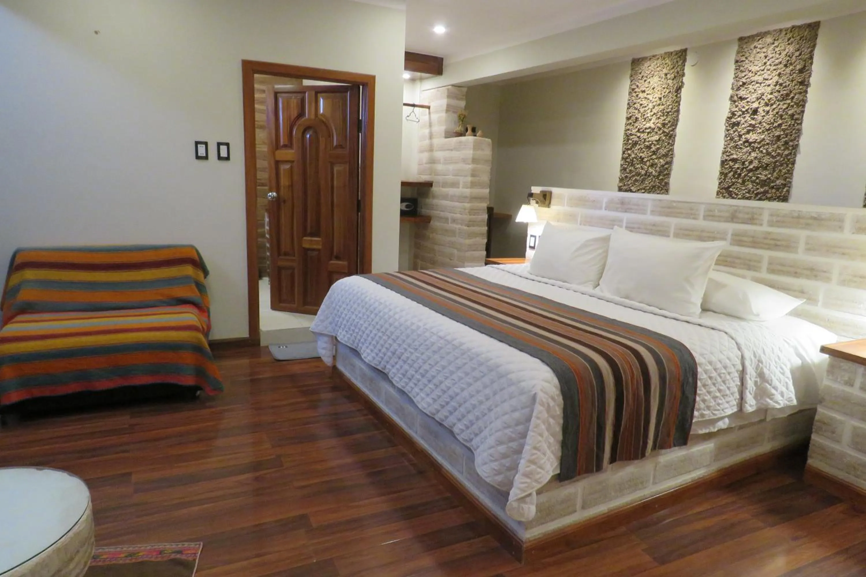 Bed in Hotel de Sal Atipax
