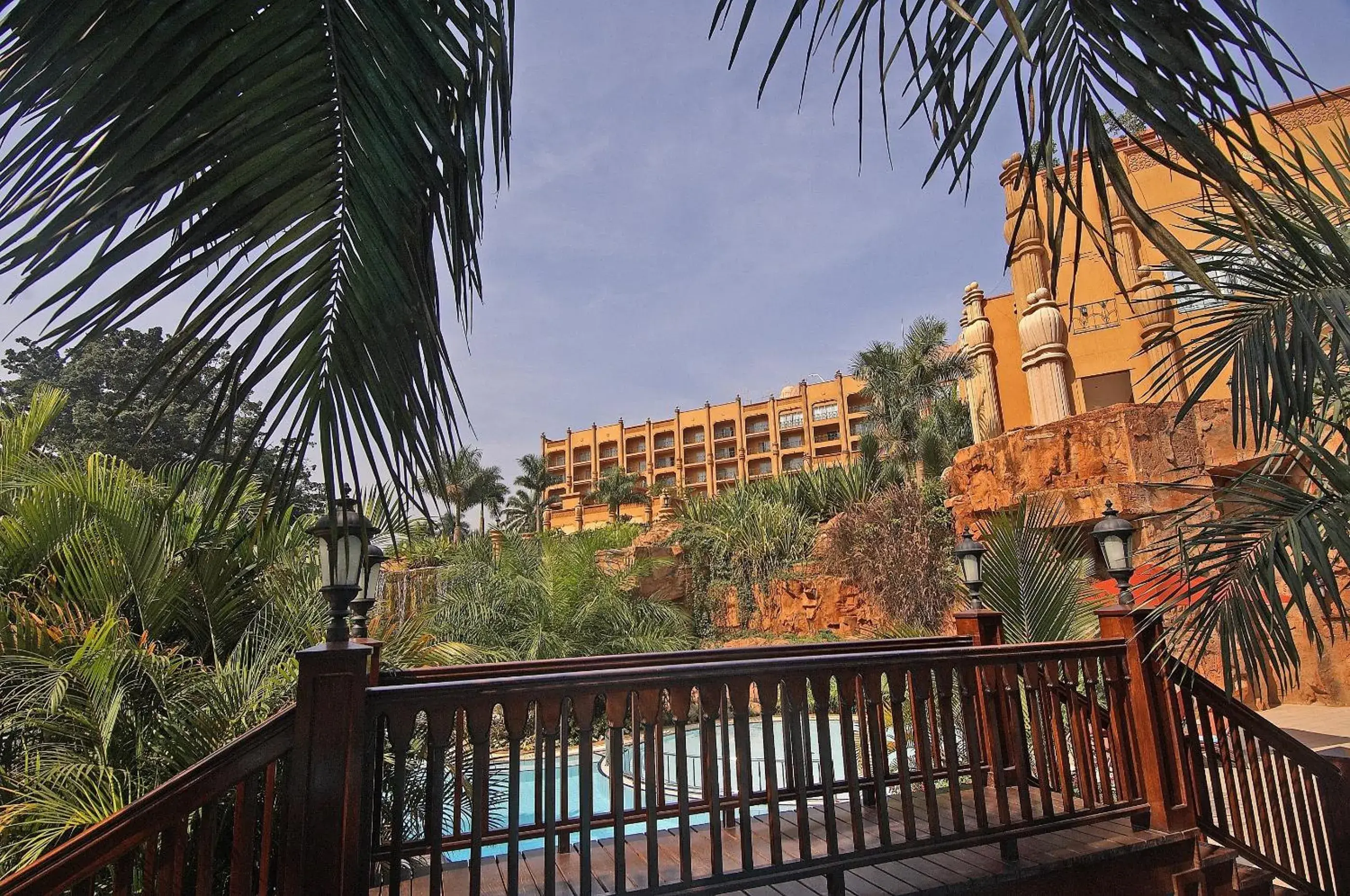 Facade/entrance in Kampala Serena Hotel Facade/entrance in Kampala Serena Hotel