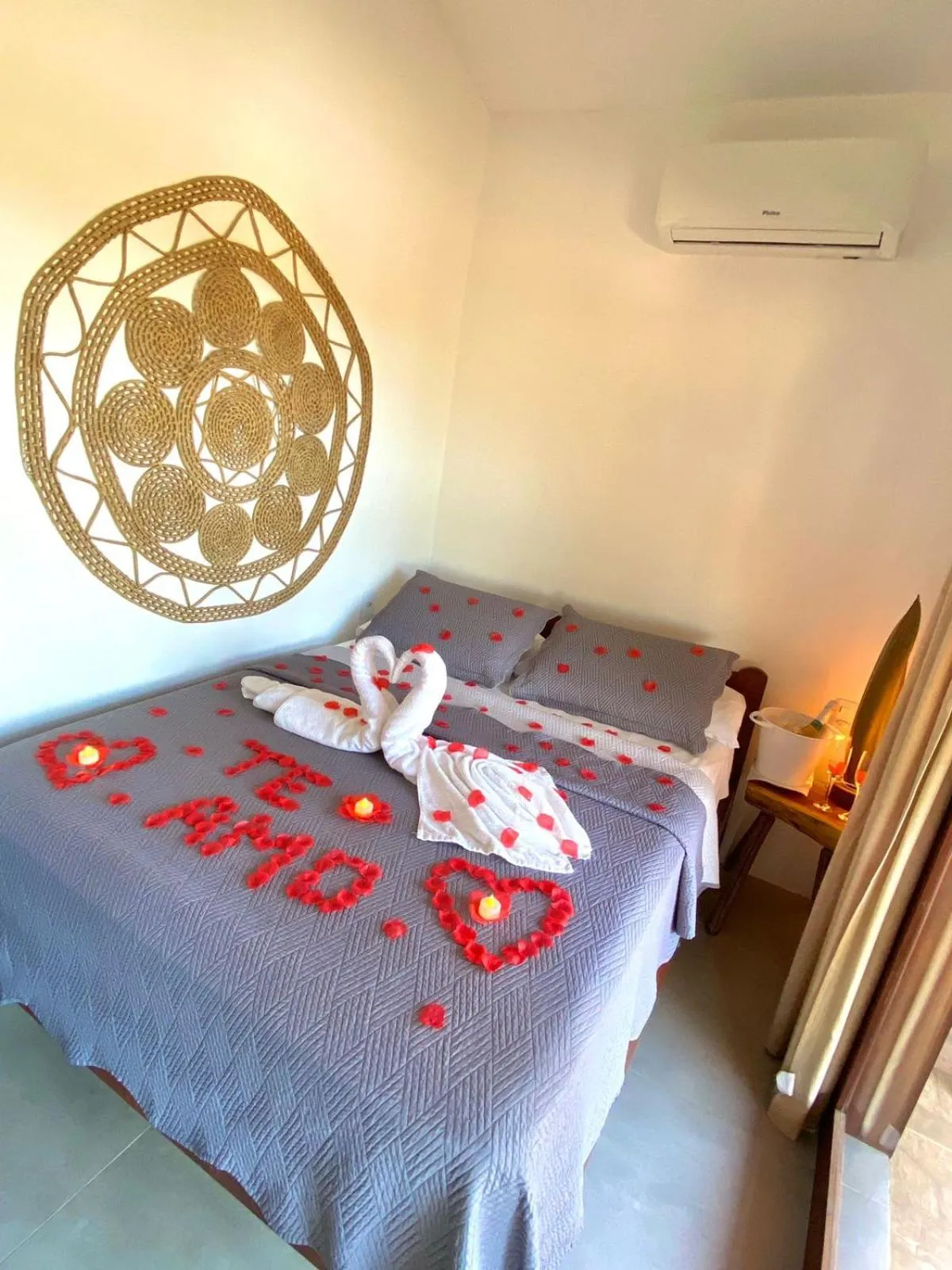 Bed in Pousada Brisa Del Mar