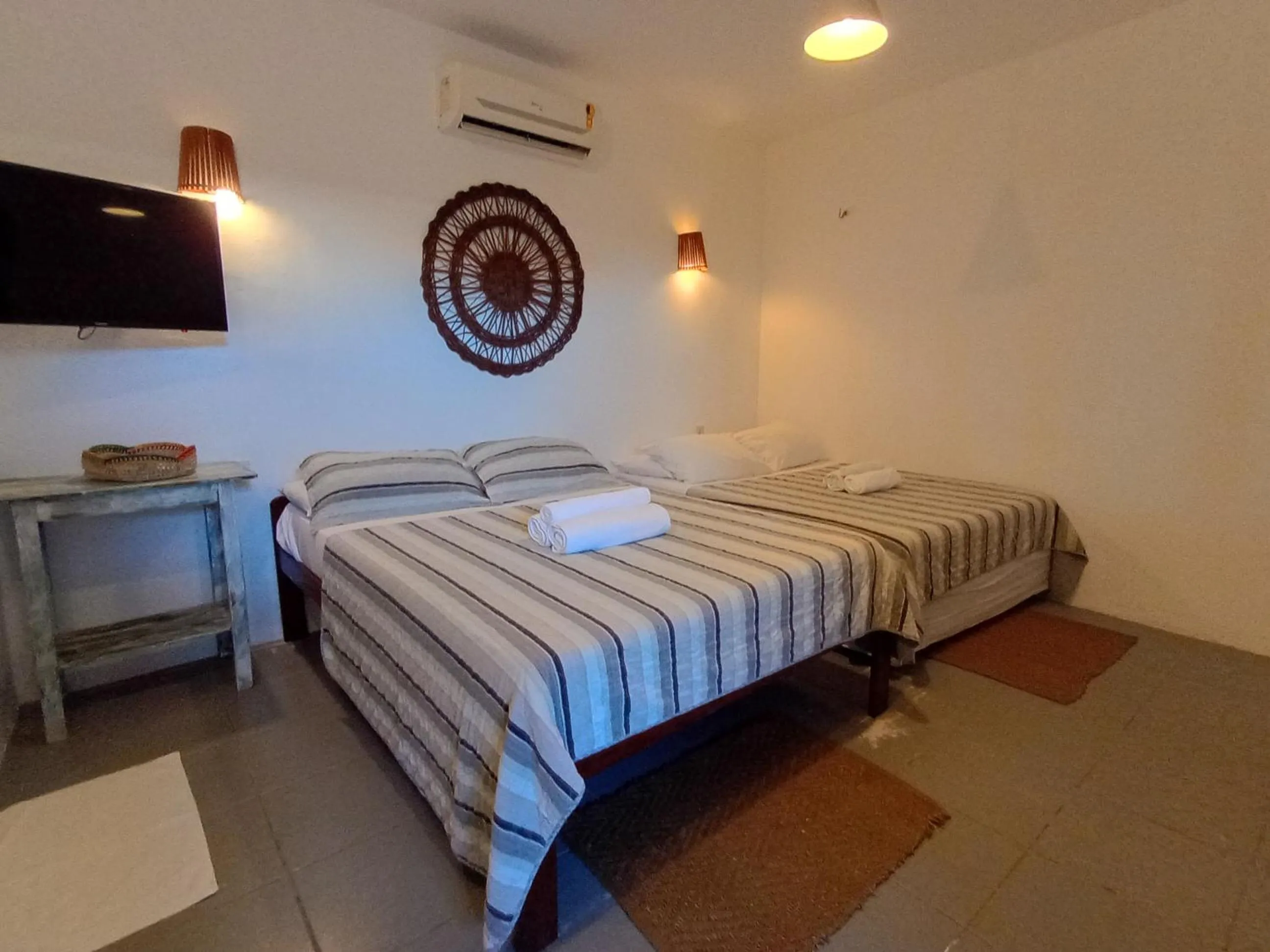 Bed in Pousada Brisa Del Mar