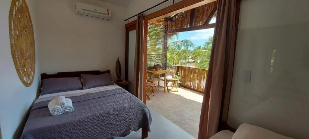 Bed in Pousada Brisa Del Mar