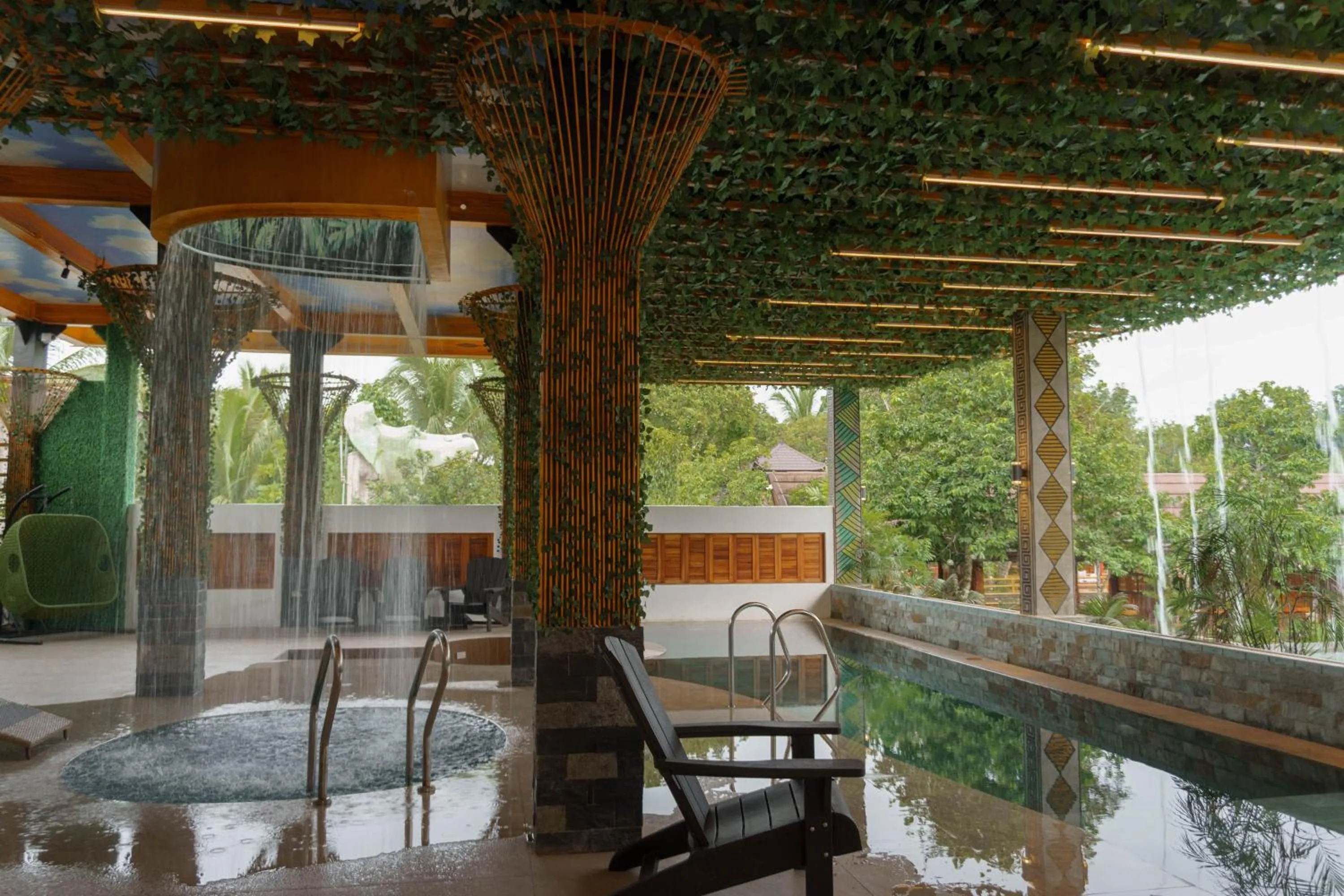 Swimming pool in Diwata Nature Resort