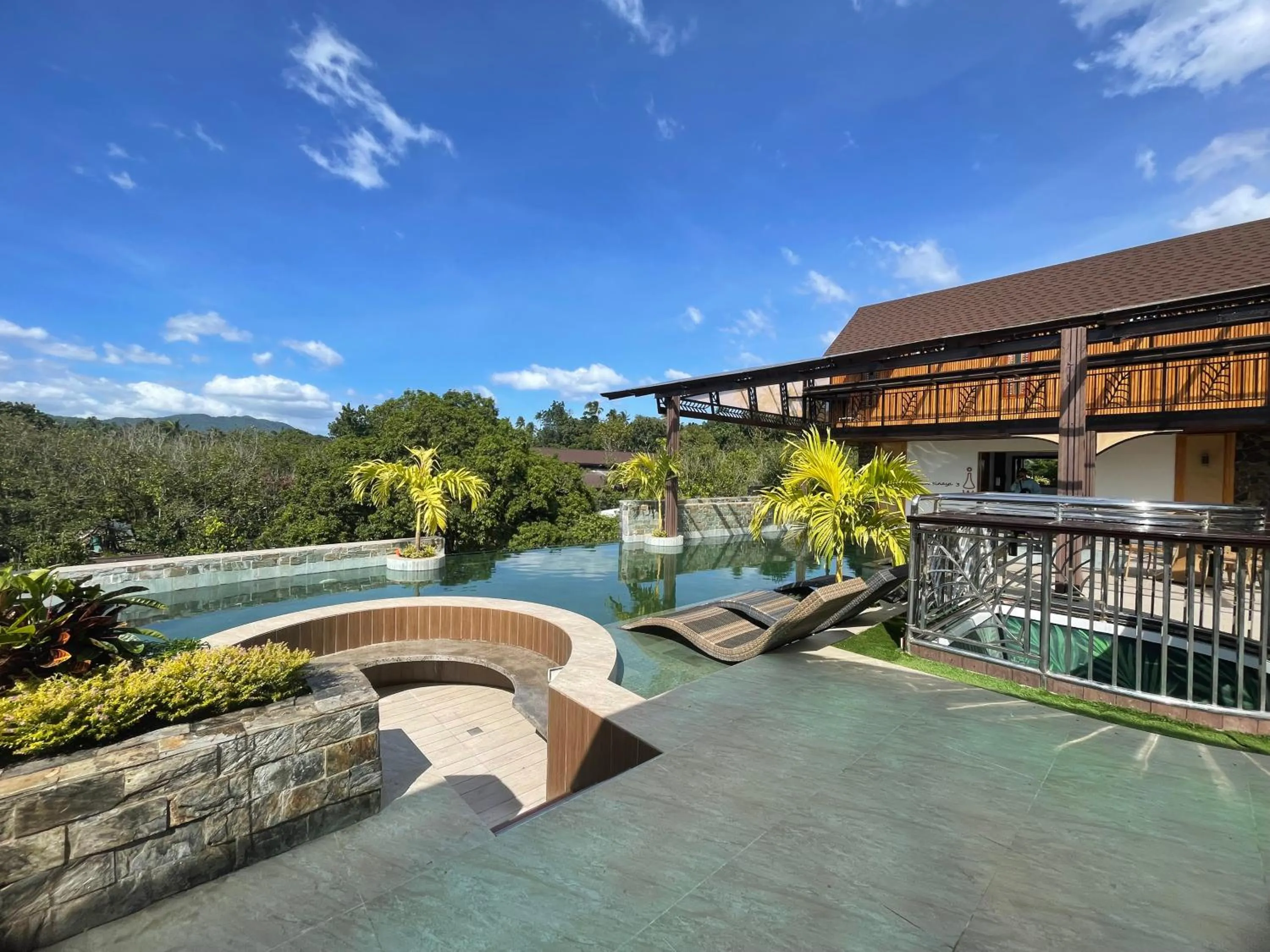 Swimming pool in Diwata Nature Resort