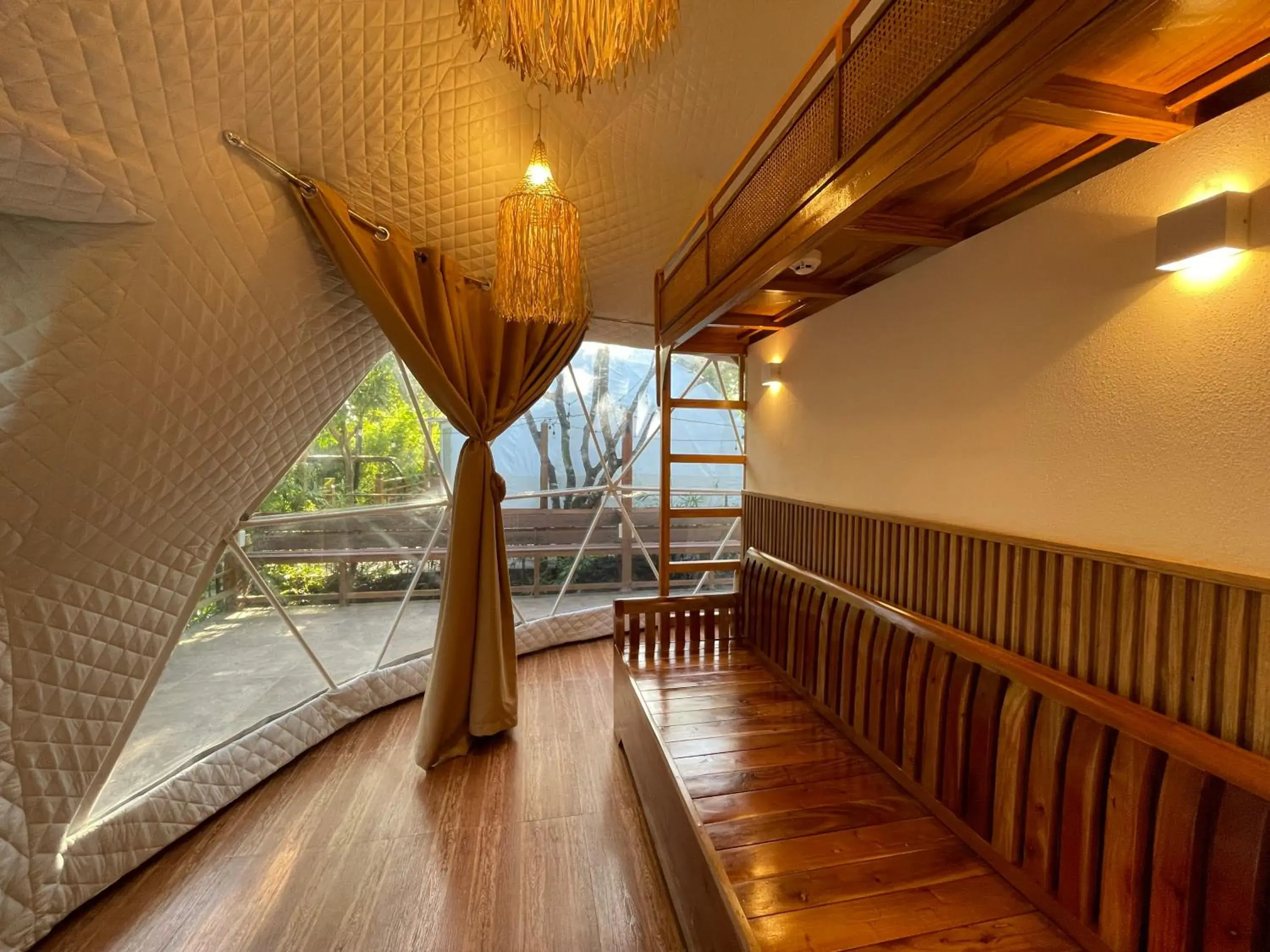 Living room, Bed in Diwata Nature Resort Living room, Bed in Diwata Nature Resort