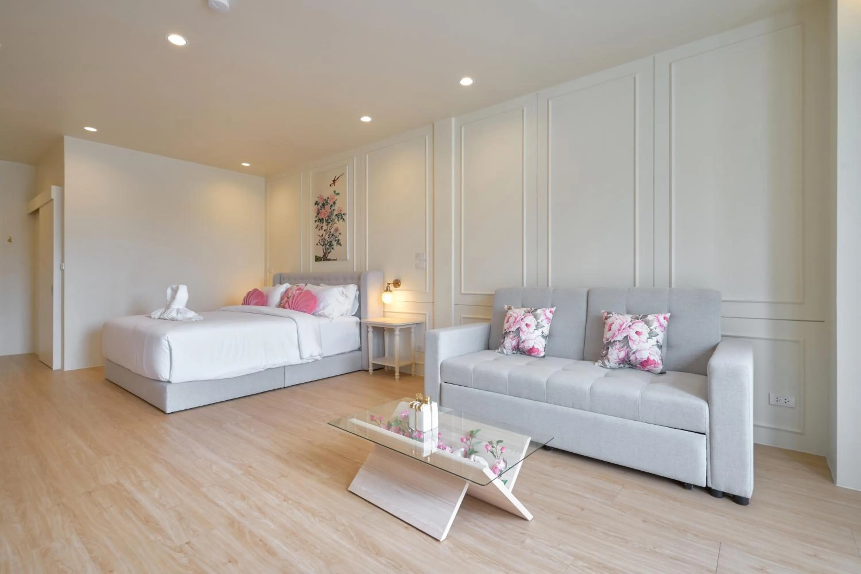 Bed in Hawa House Phuket