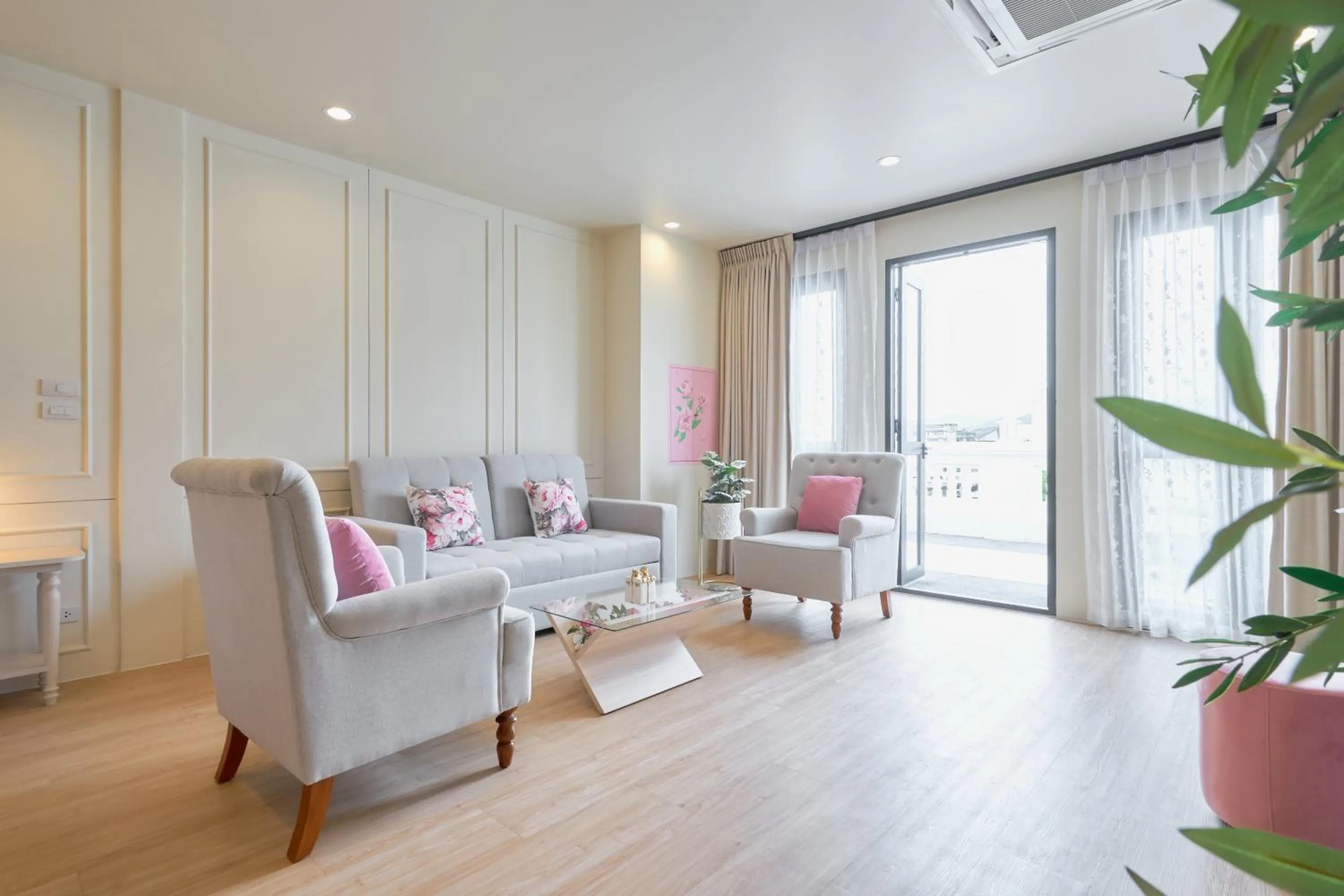 Seating area in Hawa House Phuket