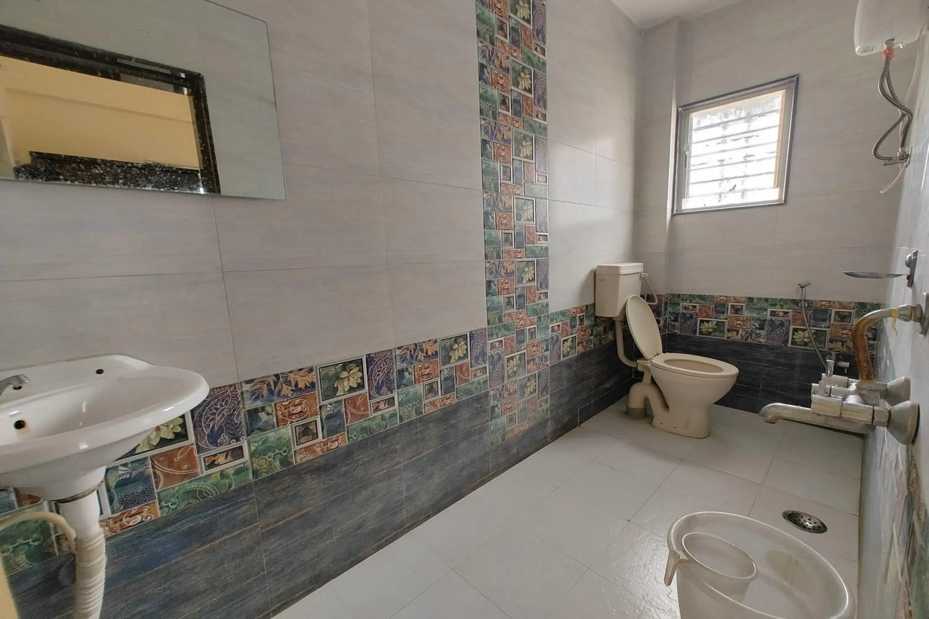 Bathroom in Hotel Blue Heaven Bathroom in Hotel Blue Heaven