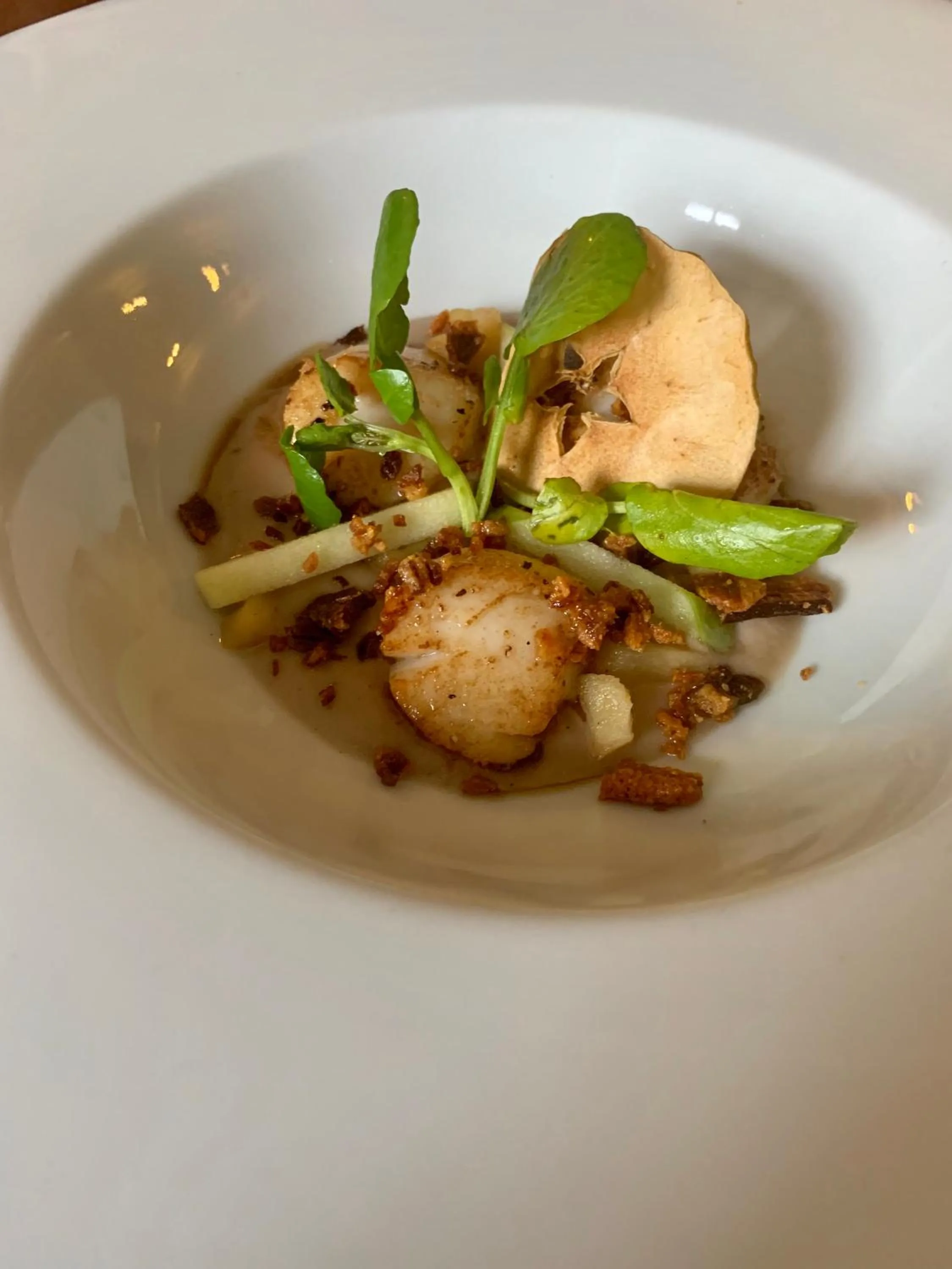 Food close-up in The Hoops Inn & Country Hotel