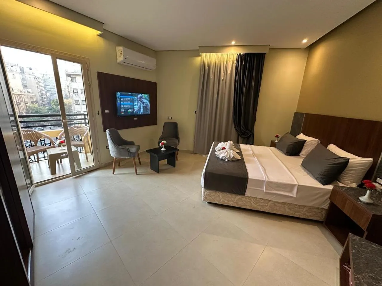 Photo of the whole room, Bed in Sama Hotel Oraby