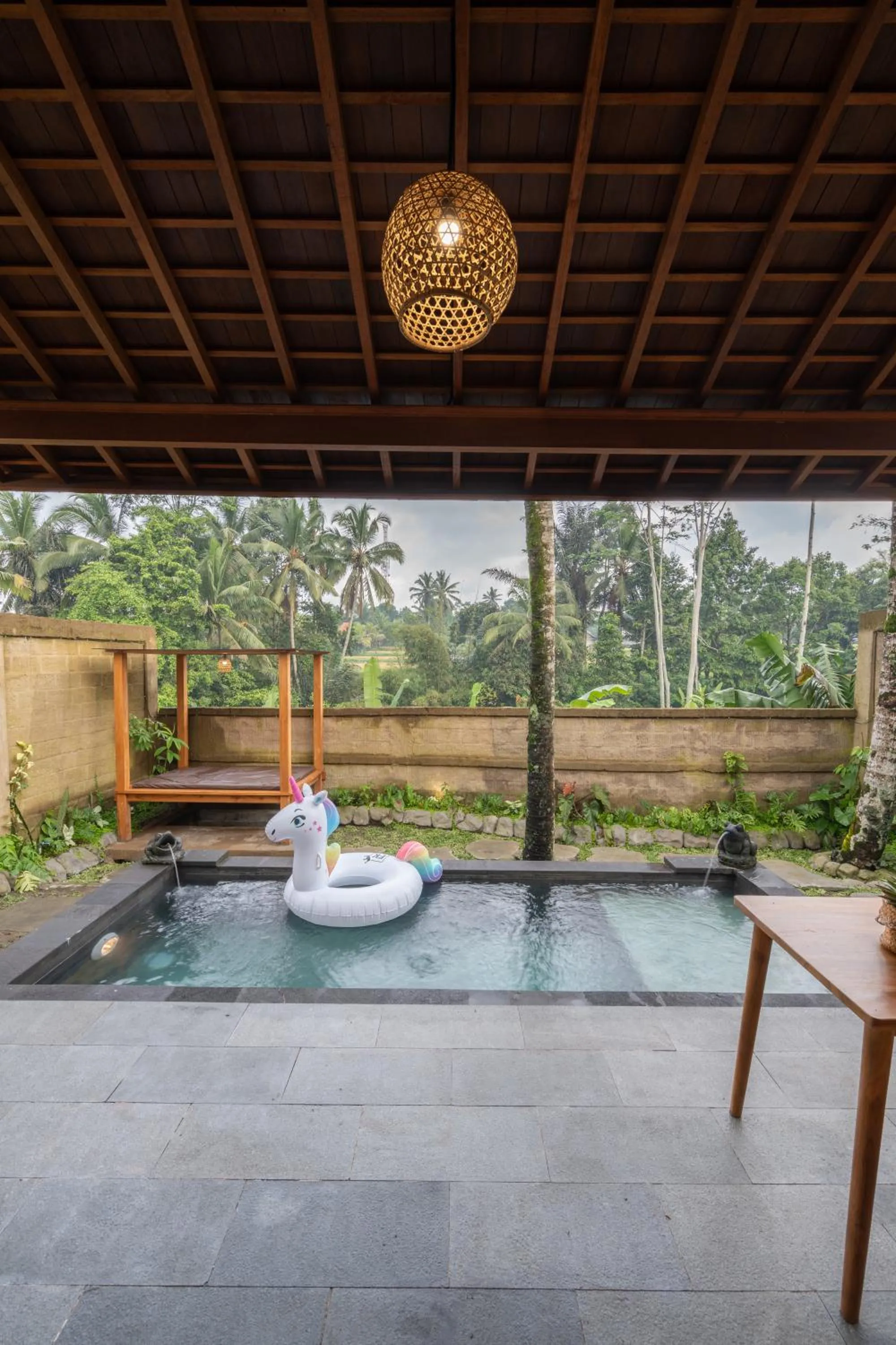 Pool view in Moonterra Villa Sebatu