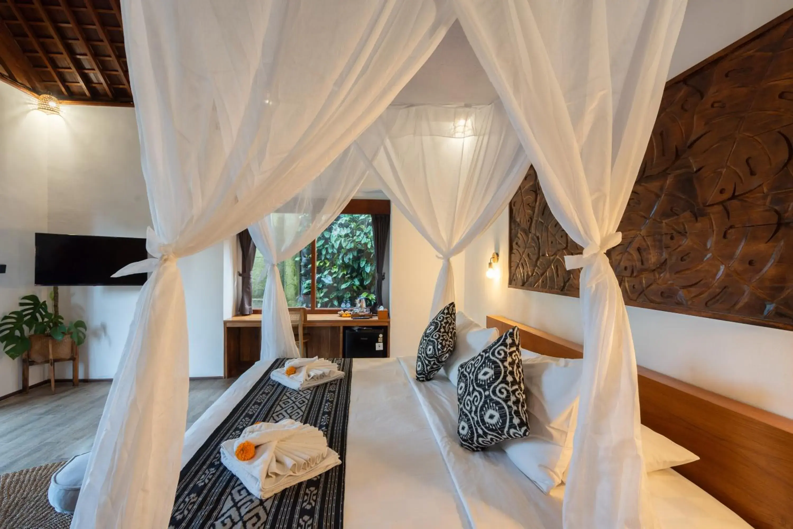 Bedroom, Bed in Moonterra Villa Sebatu Bedroom, Bed in Moonterra Villa Sebatu