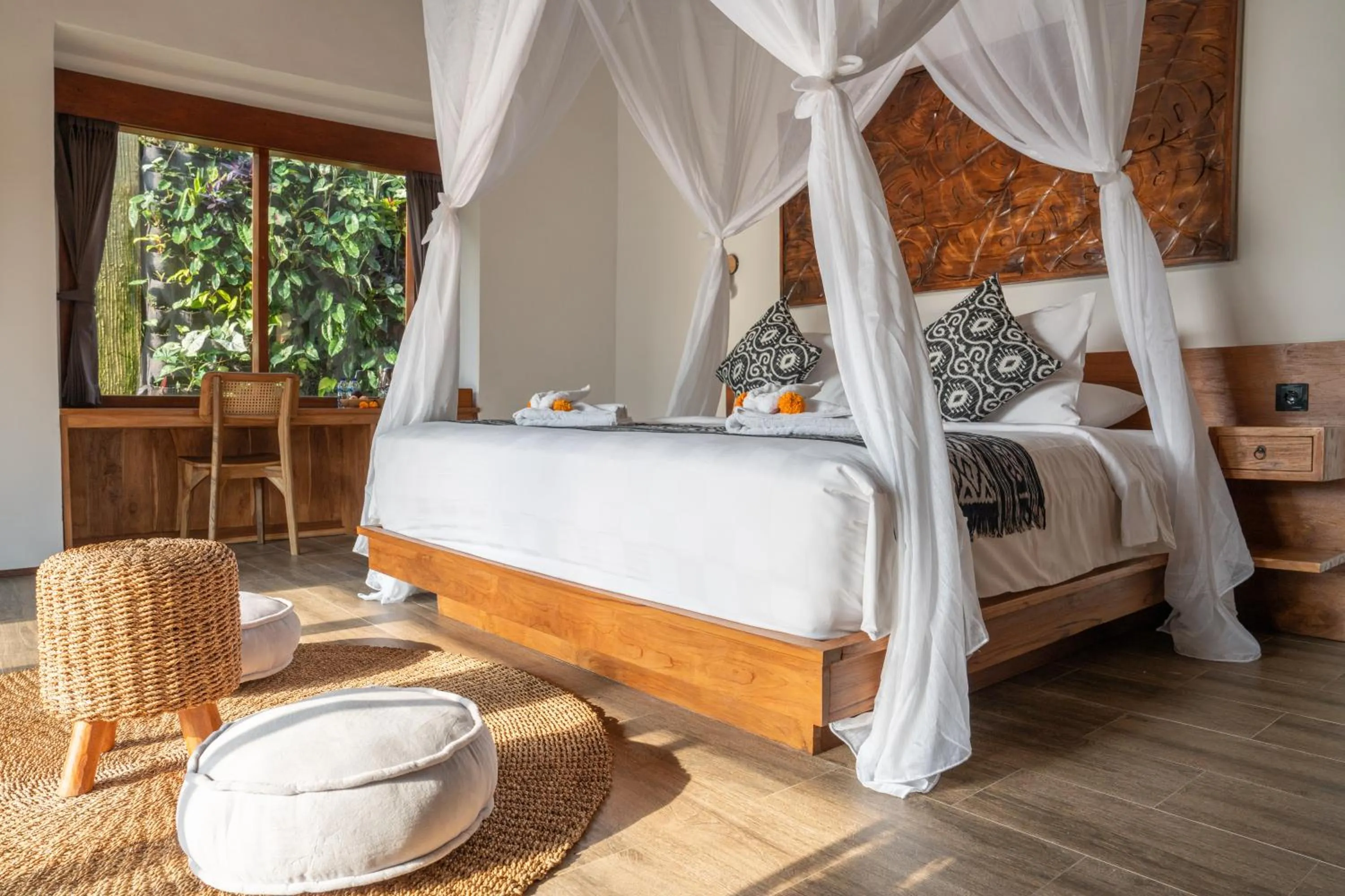 Bed in Moonterra Villa Sebatu