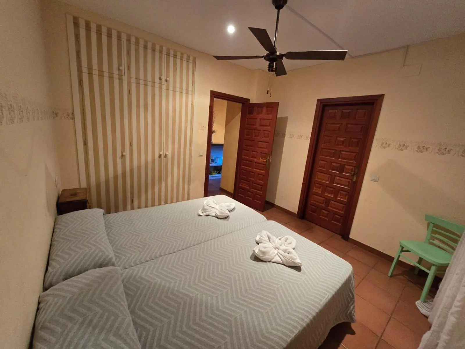 Bed in Hotel Cortijo de la luna