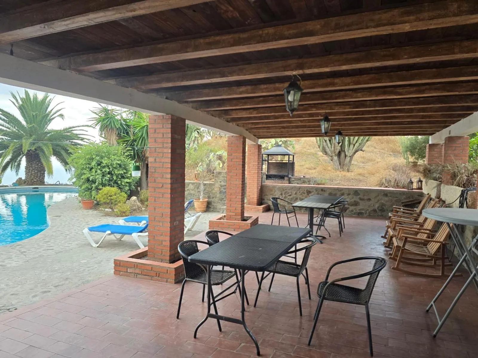 BBQ facilities in Hotel Cortijo de la luna