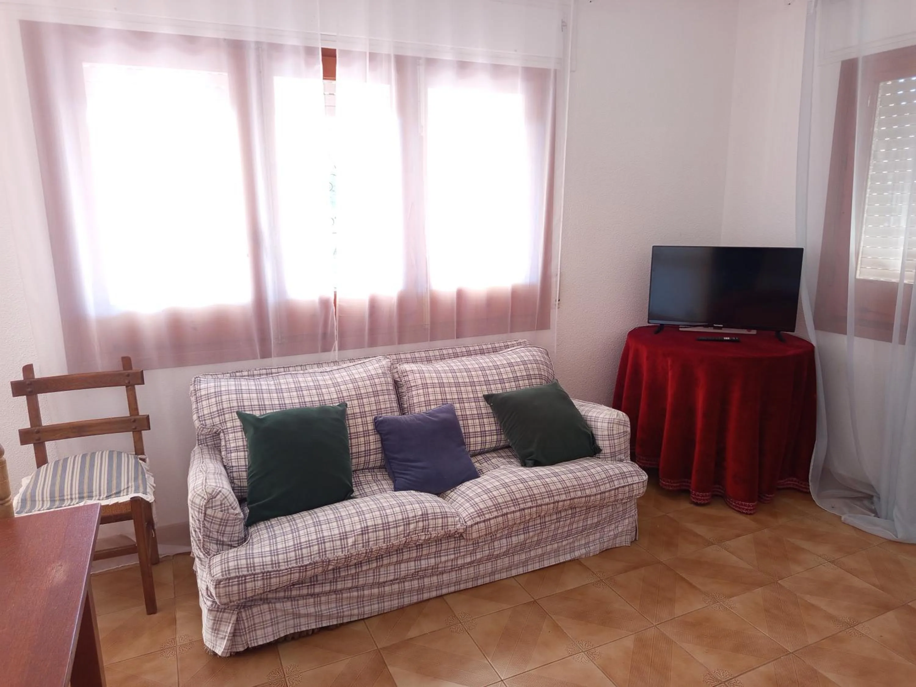 Living room, Bed in Hotel Cortijo de la luna