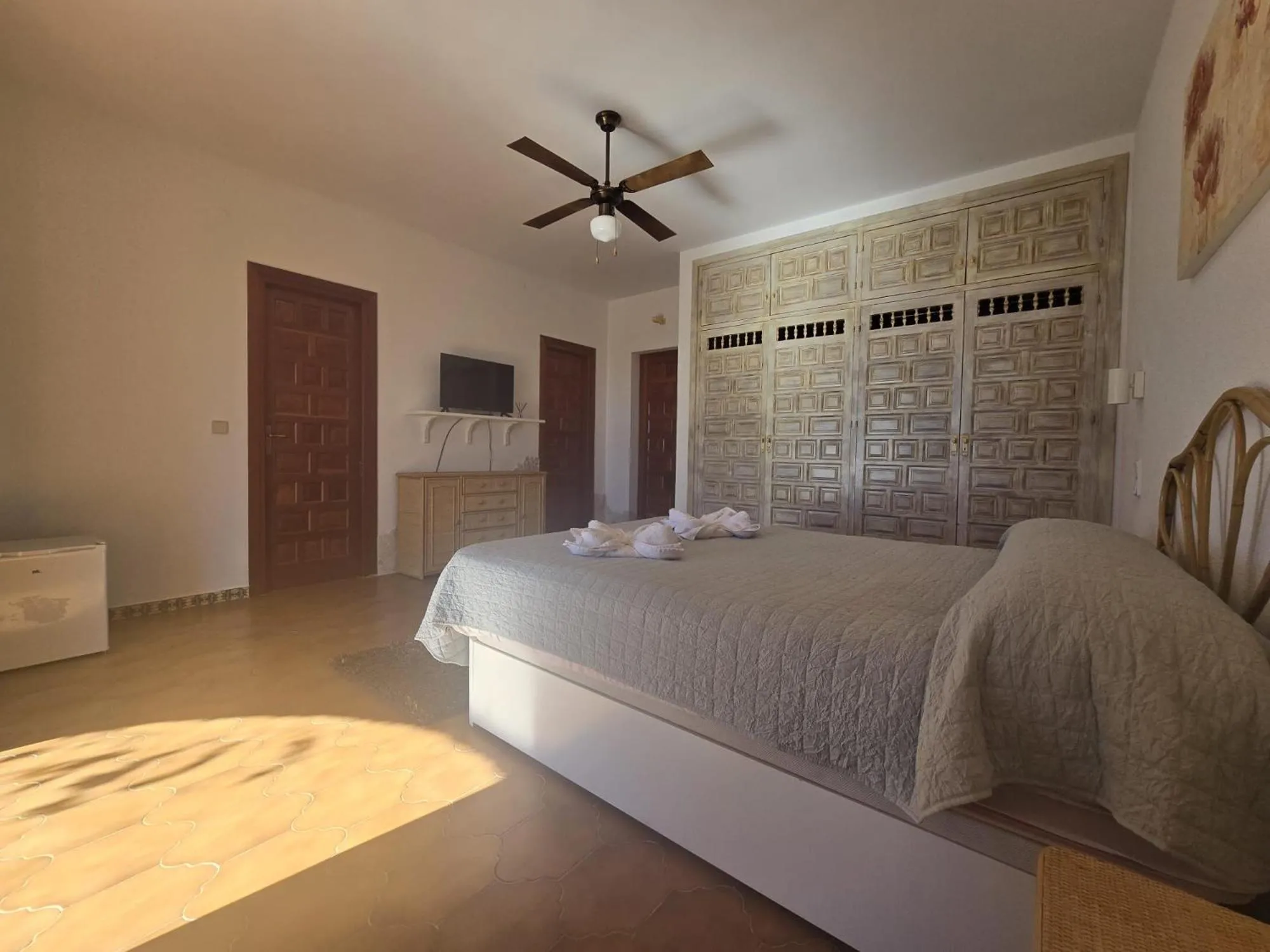 Bed in Hotel Cortijo de la luna