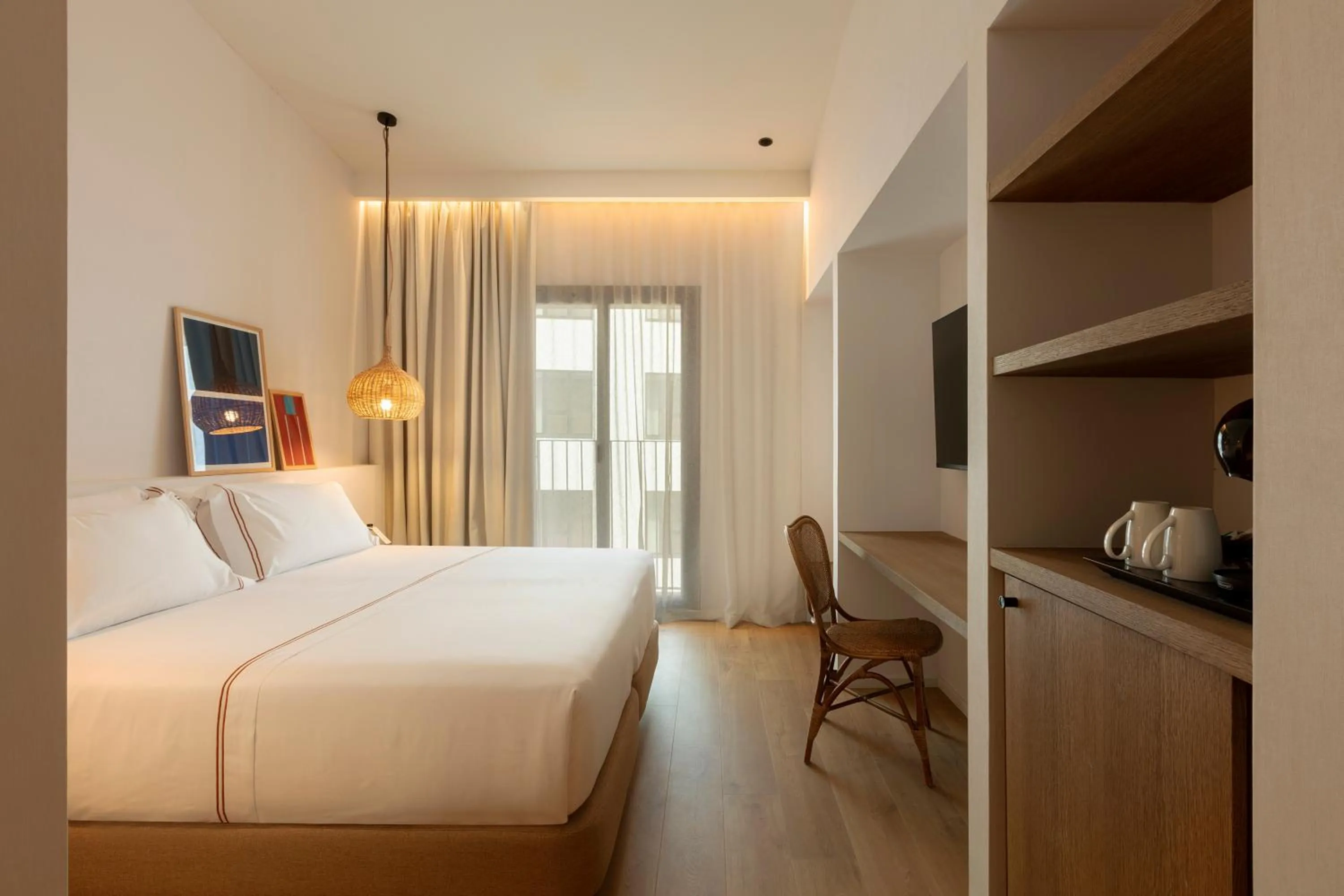 Bed in Elisabeth by the Sea Hotel