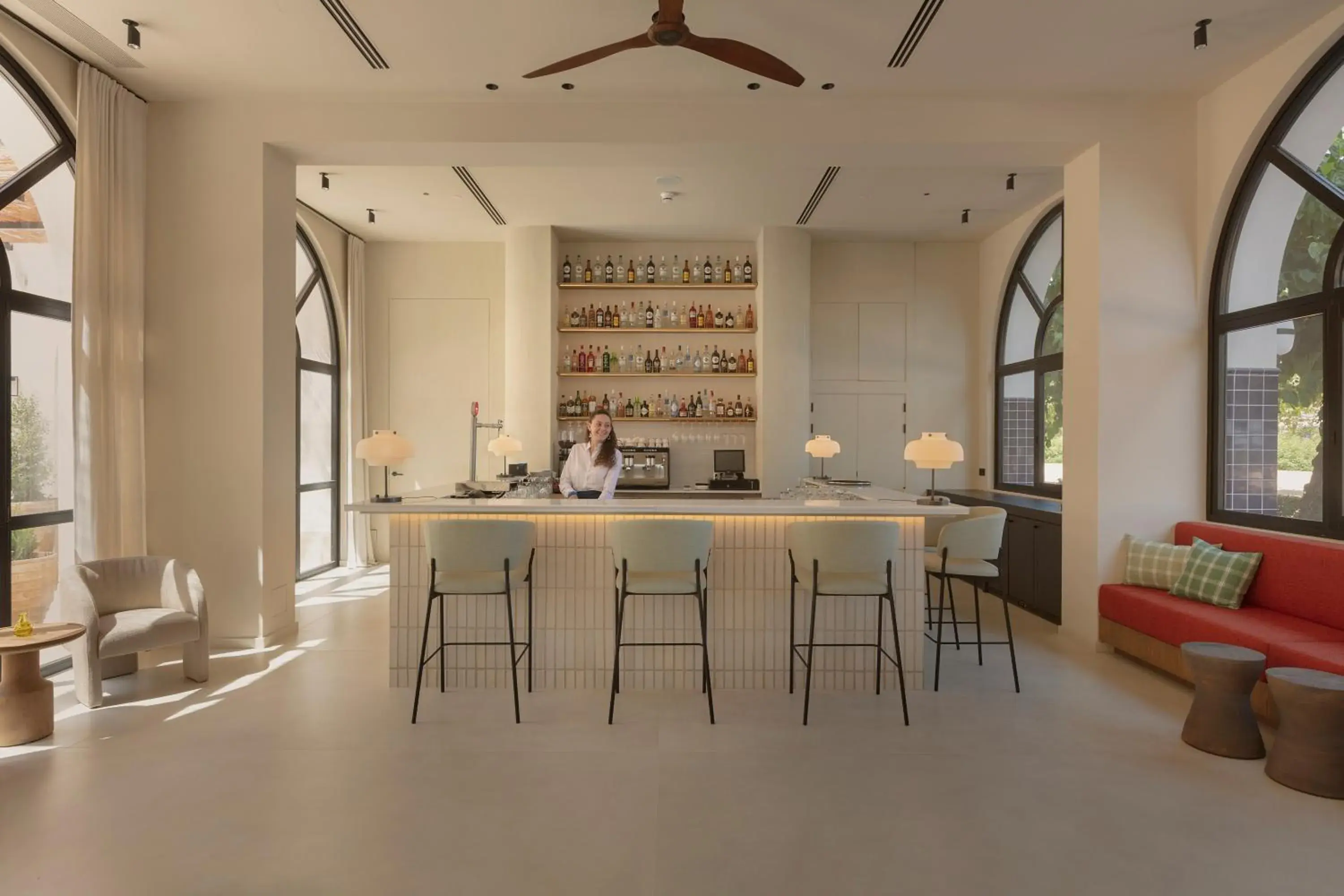 Living room in Elisabeth by the Sea Hotel Living room in Elisabeth by the Sea Hotel