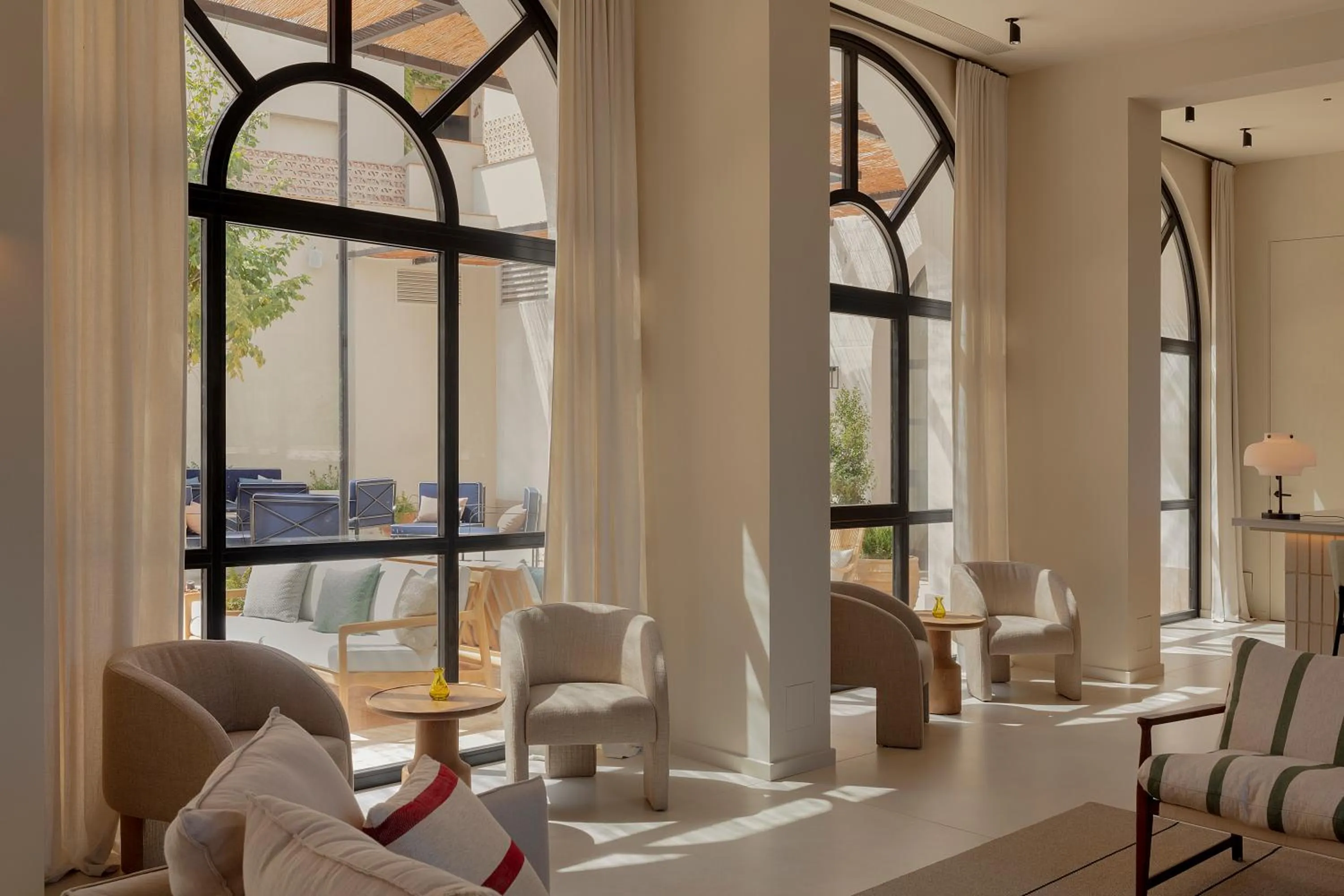 Living room in Elisabeth by the Sea Hotel