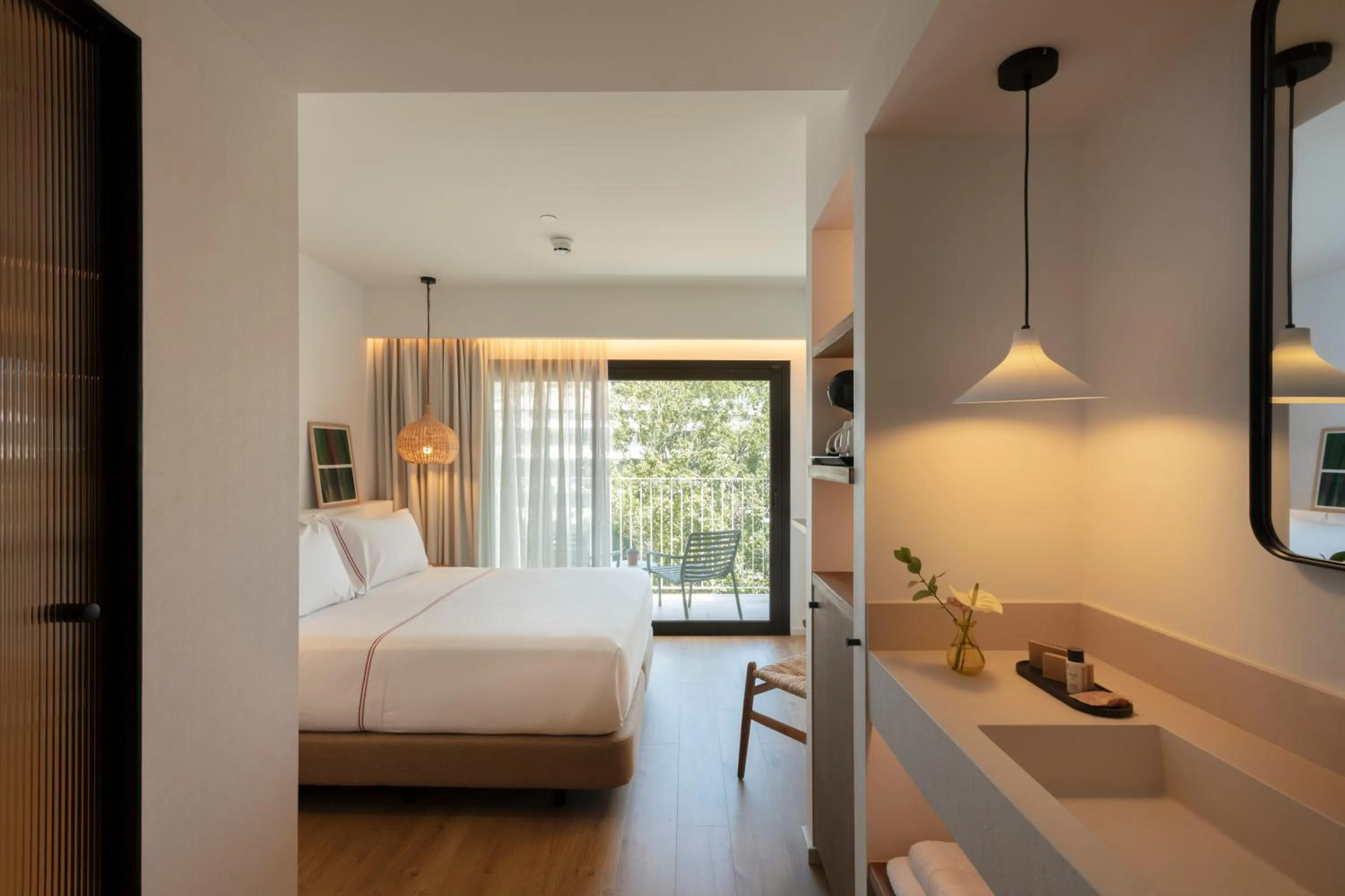 Bed in Elisabeth by the Sea Hotel