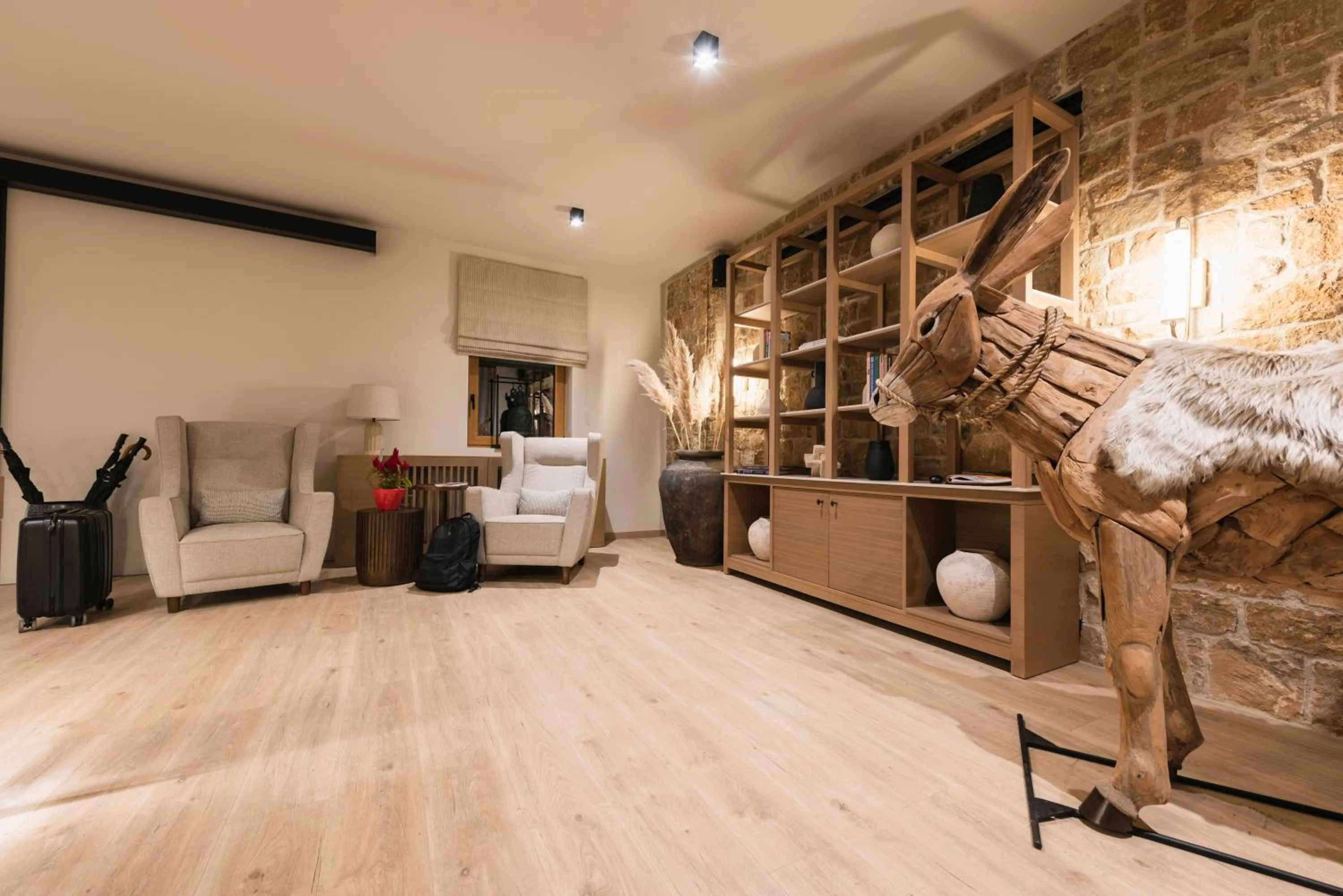 Lobby or reception in Revi Mountain Resort Boutique Hotel