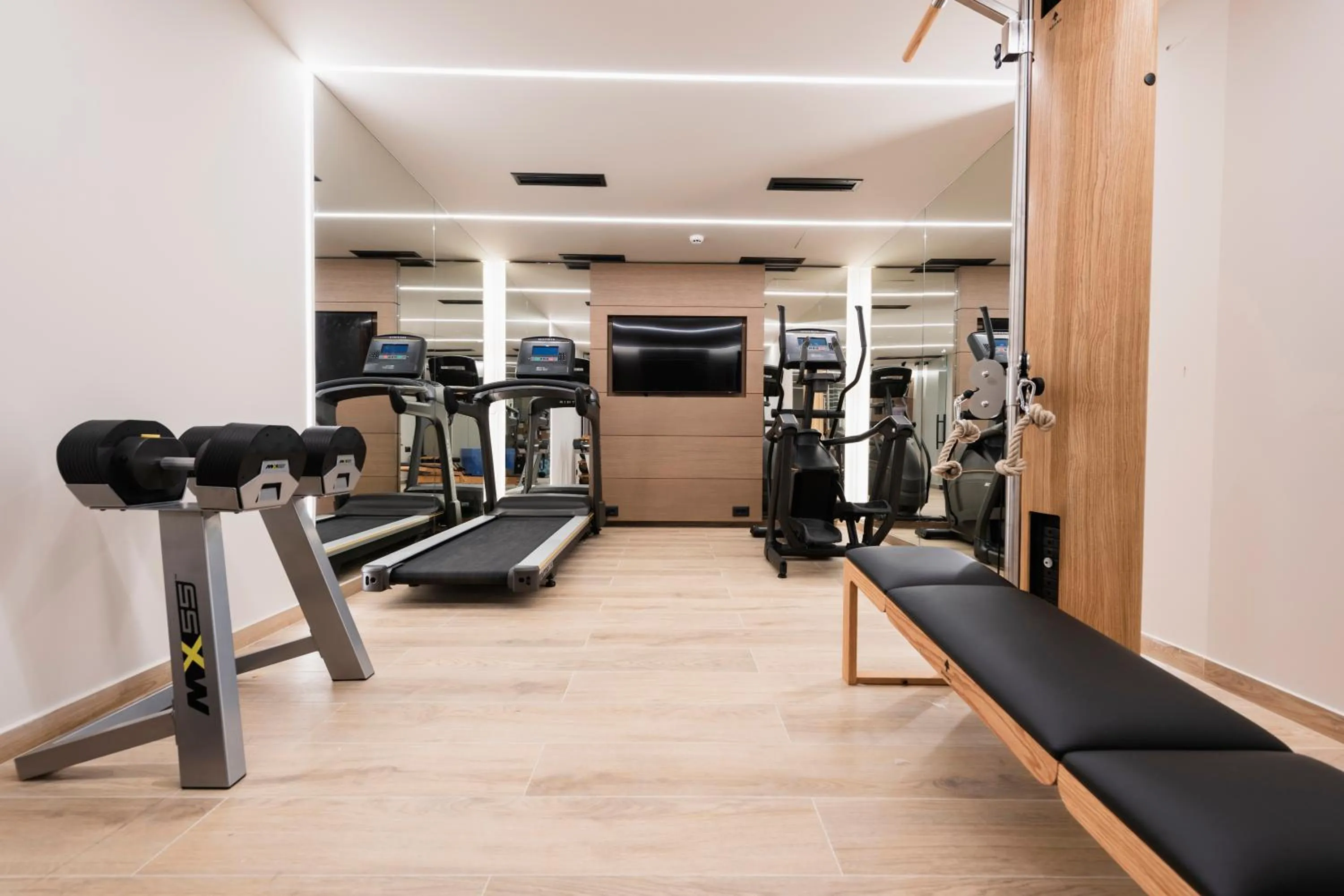 Fitness centre/facilities in Revi Mountain Resort Boutique Hotel