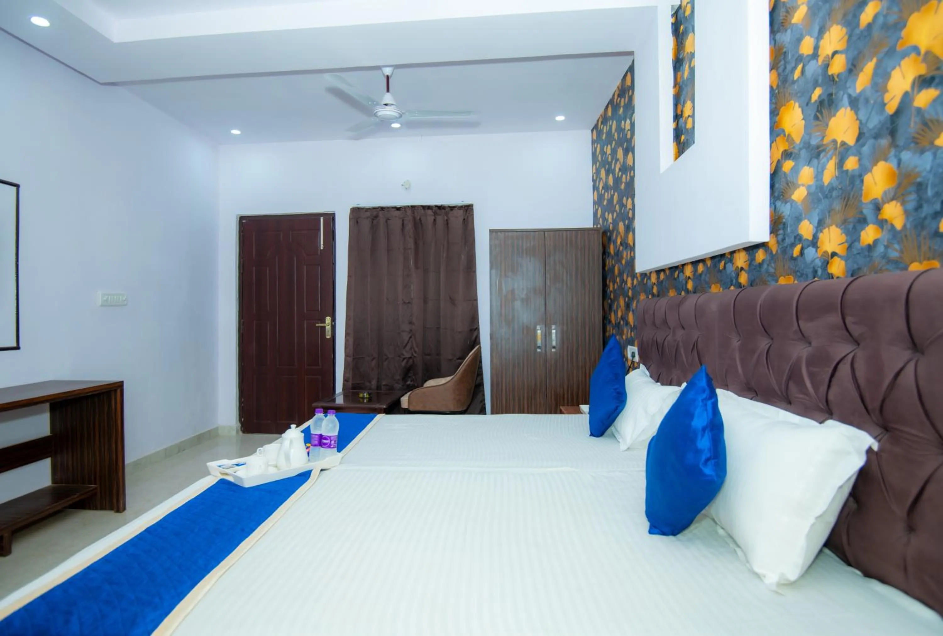 Bed in Hotel Blossom