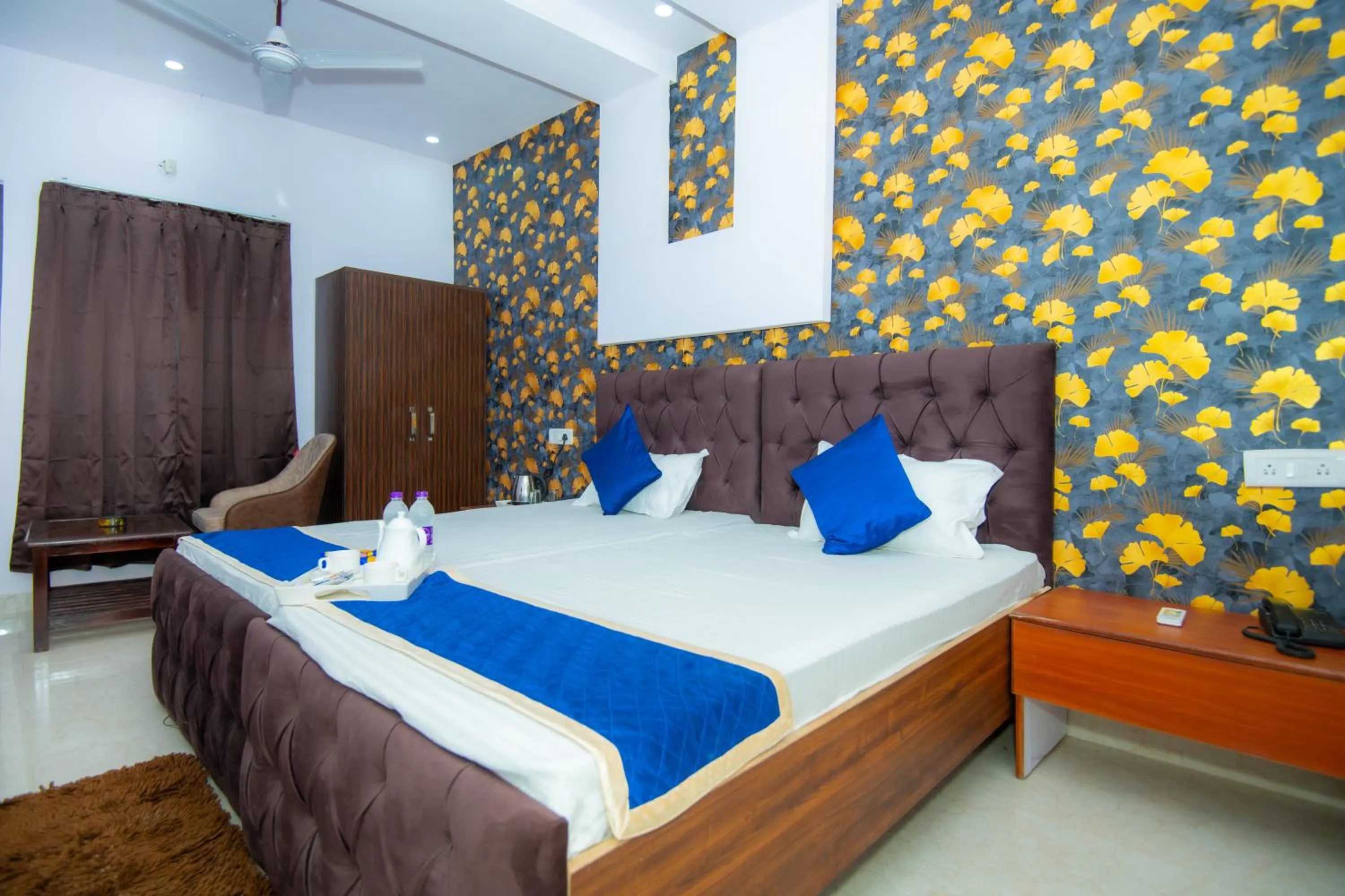 Bed in Hotel Blossom