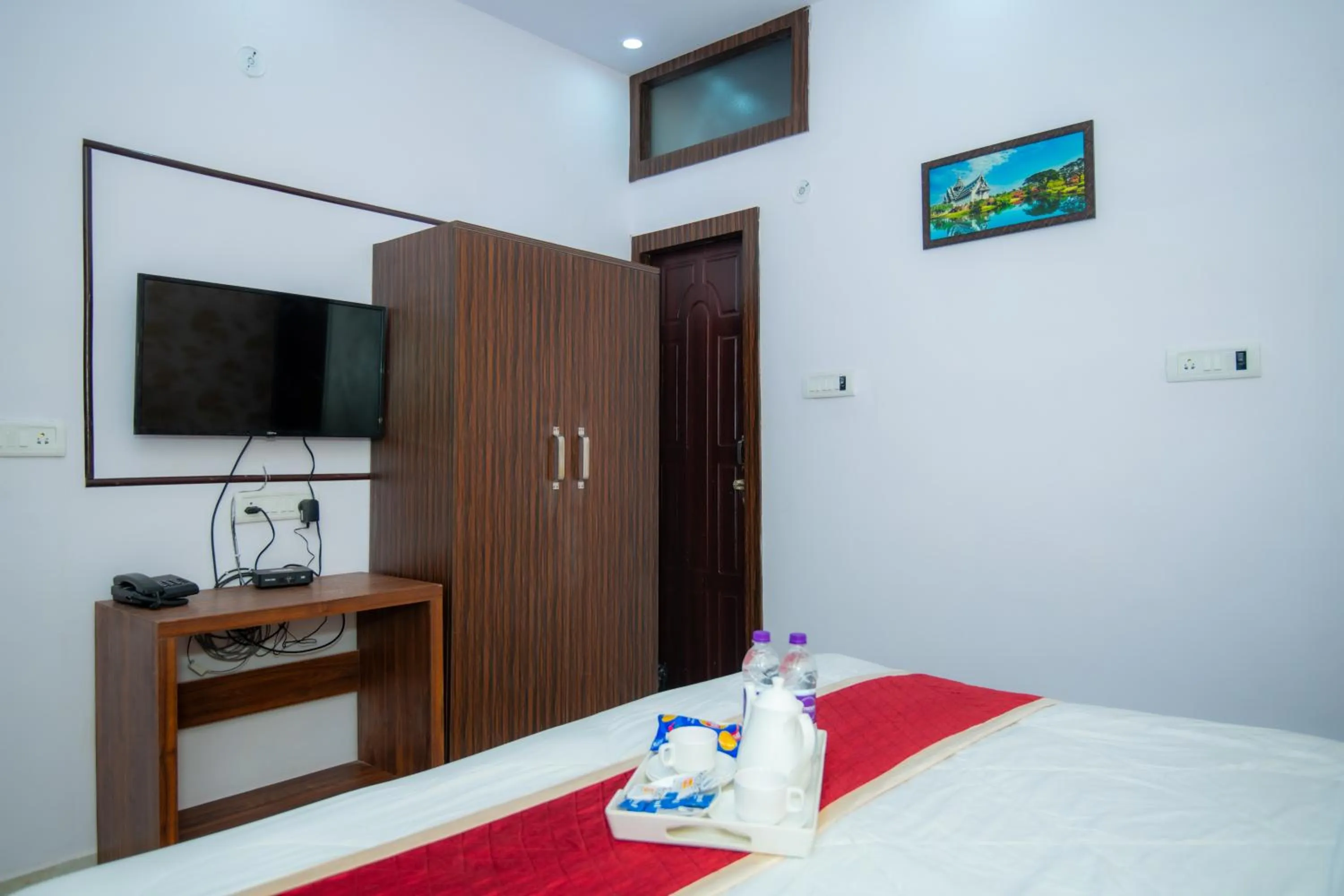 Bed in Hotel Blossom