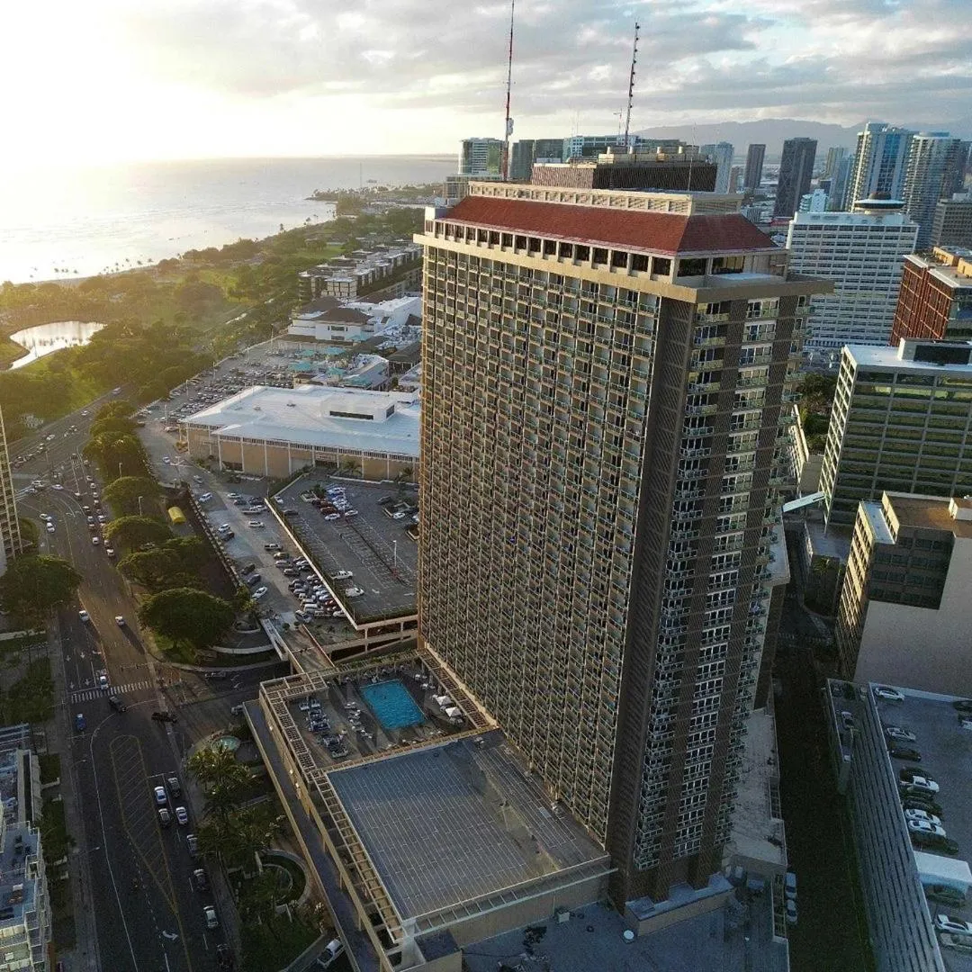Property building in Ocean View Room at Ala Moana Hotel- Fees include