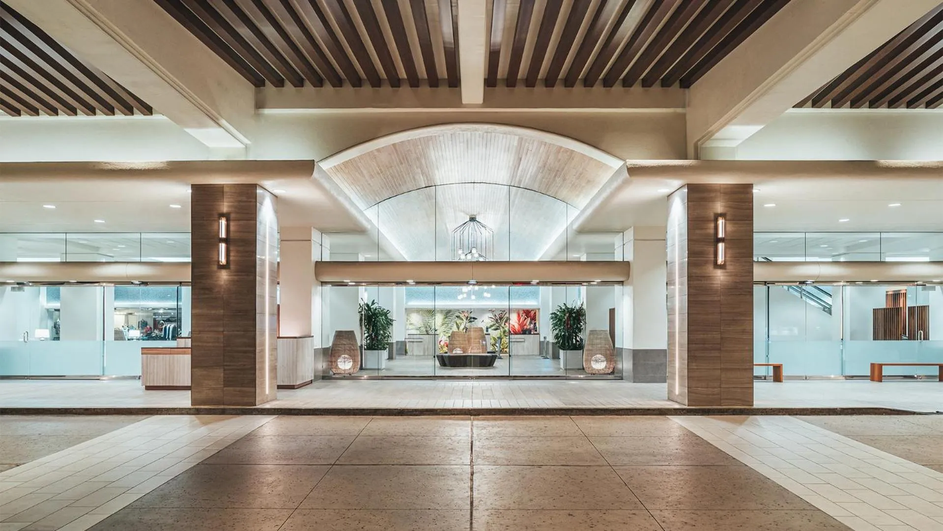 Facade/entrance in Ocean View Room at Ala Moana Hotel- Fees include