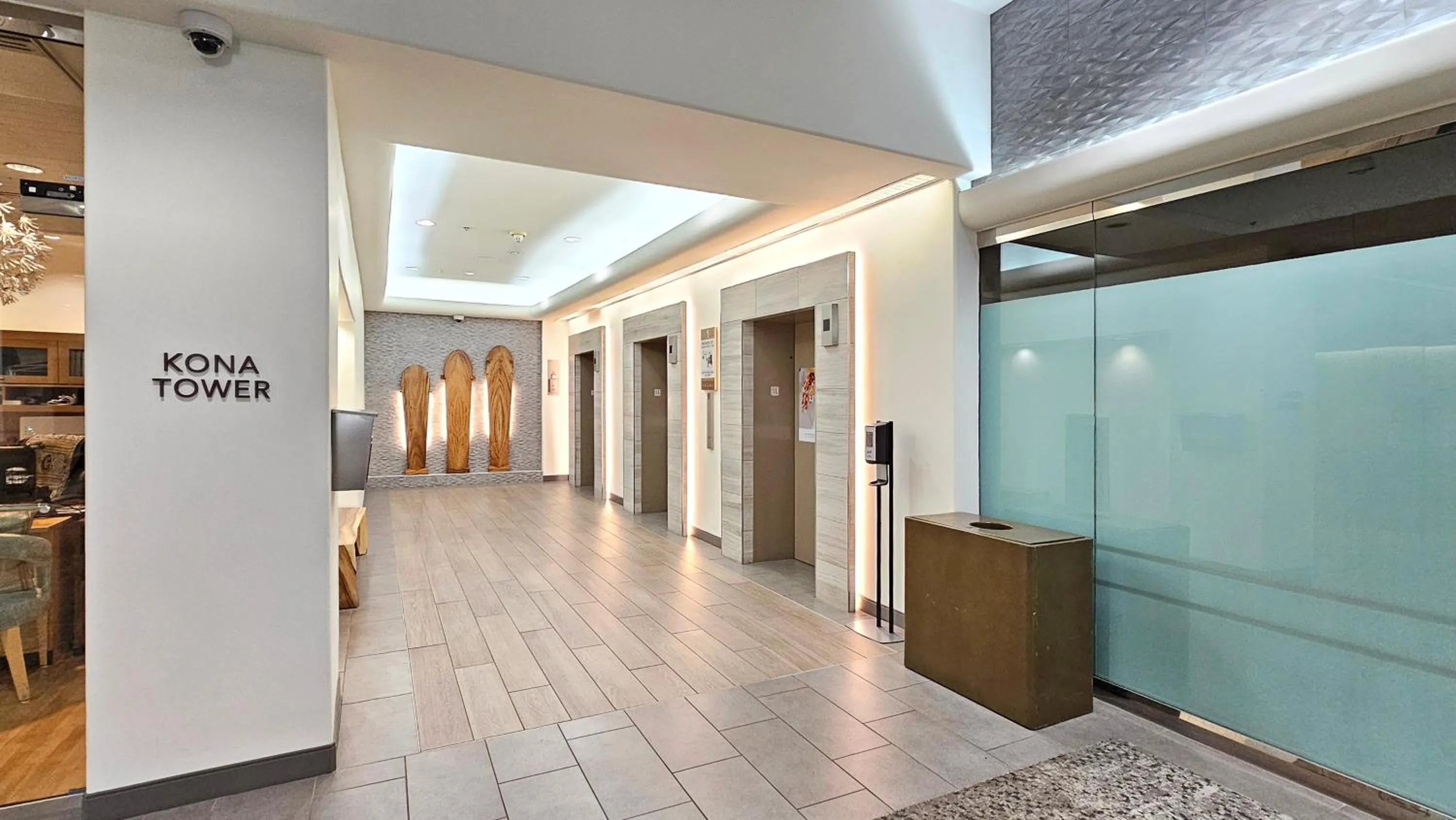 elevator in Ocean View Room at Ala Moana Hotel- Fees include