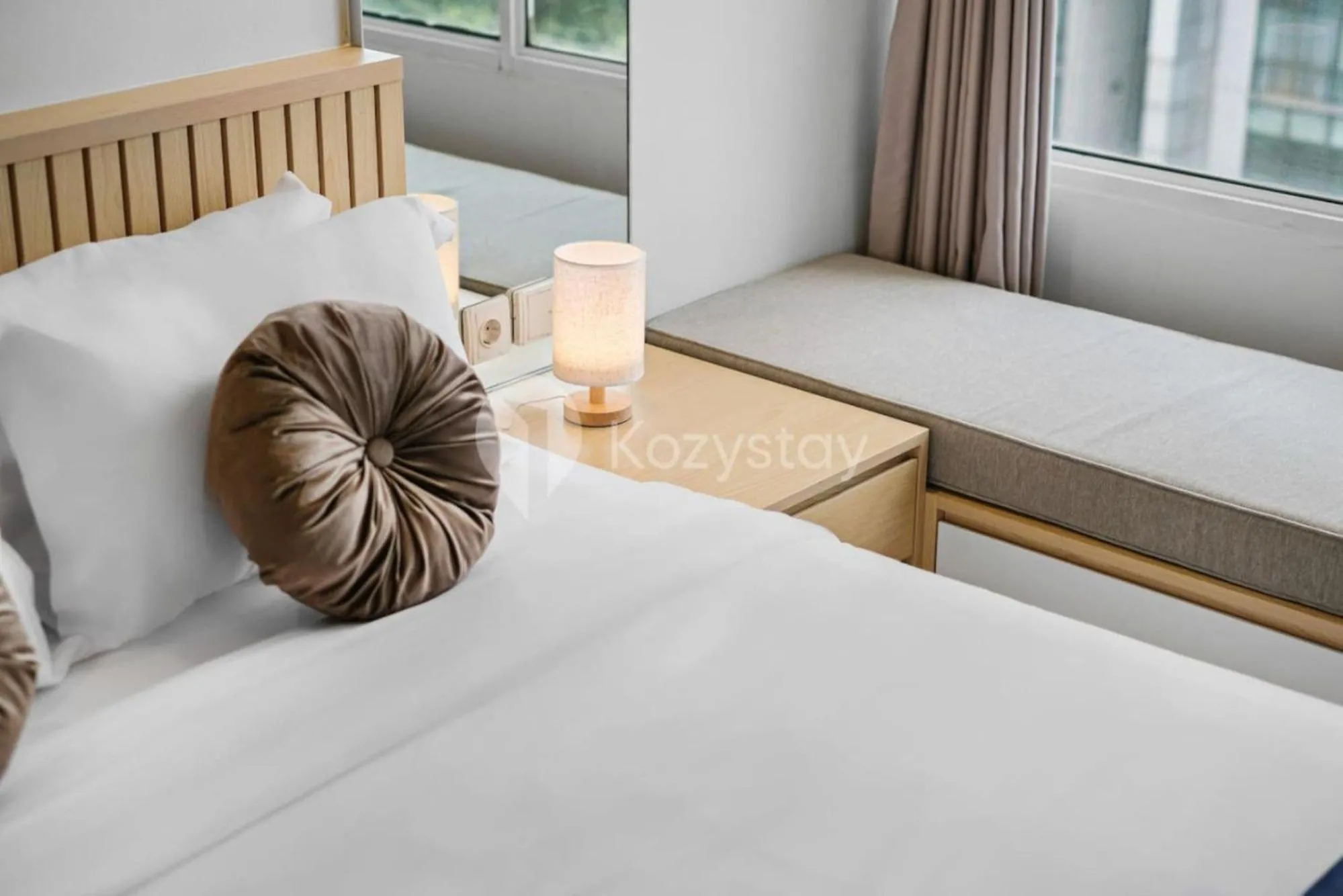 Bedroom, Bed in Sienna by Kozystay - Dharmawangsa