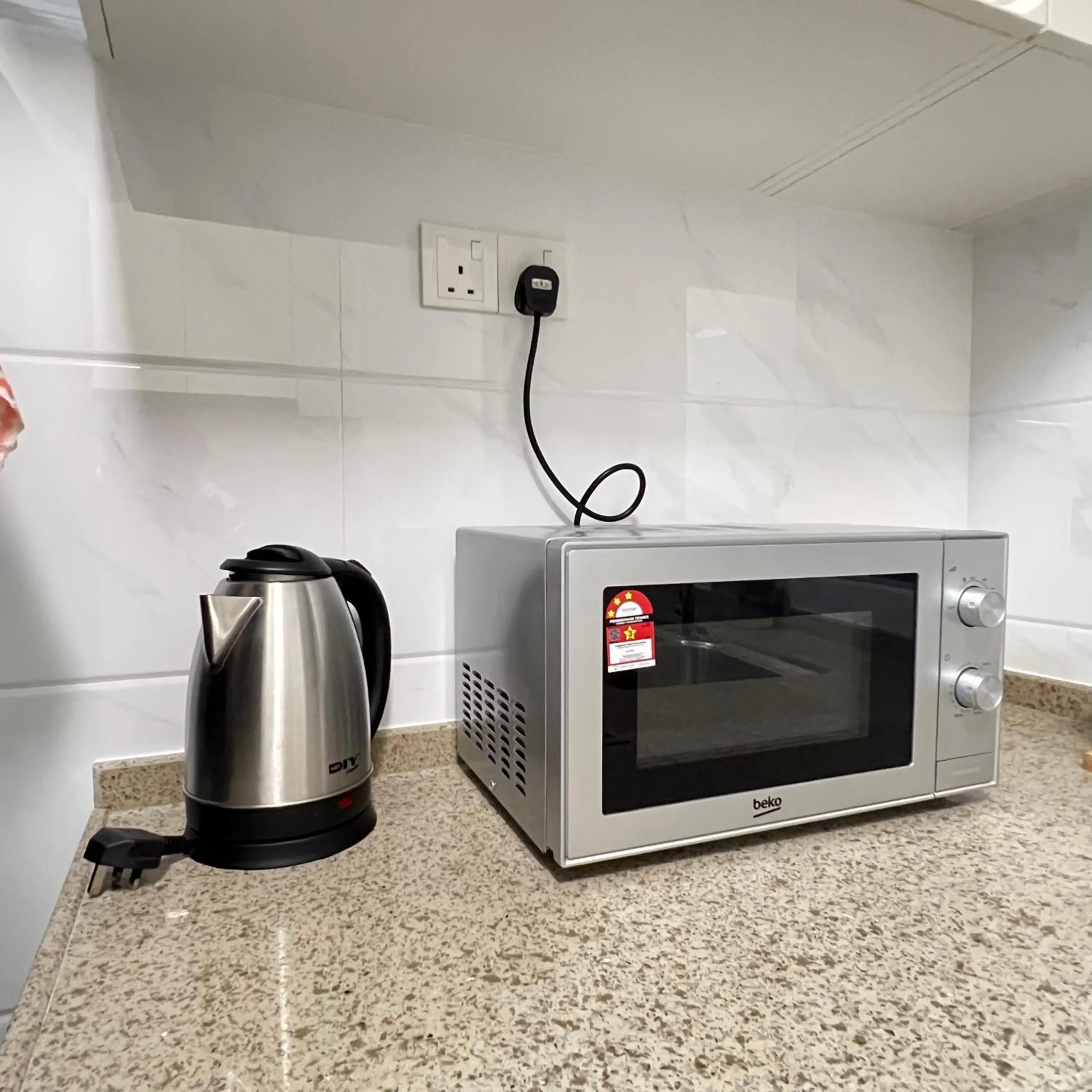 Coffee/tea facilities in Seaview 2B1R 4pax Condo Forest City 4D-1809