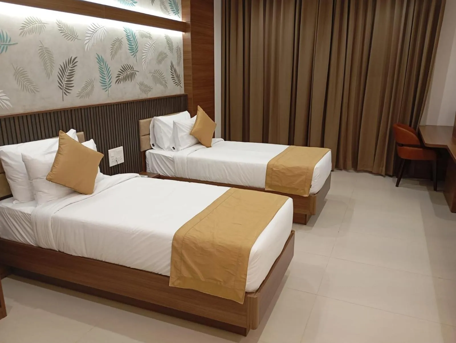 Twin Room with View in Highland Hotel