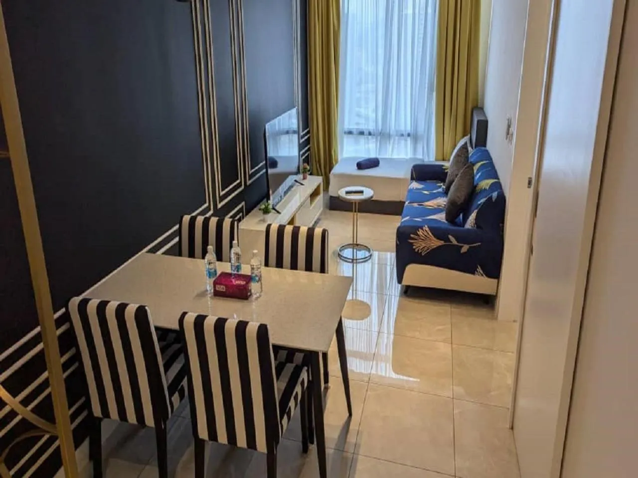 Bed in Axon Residence Kuala Lumpur Pavilion