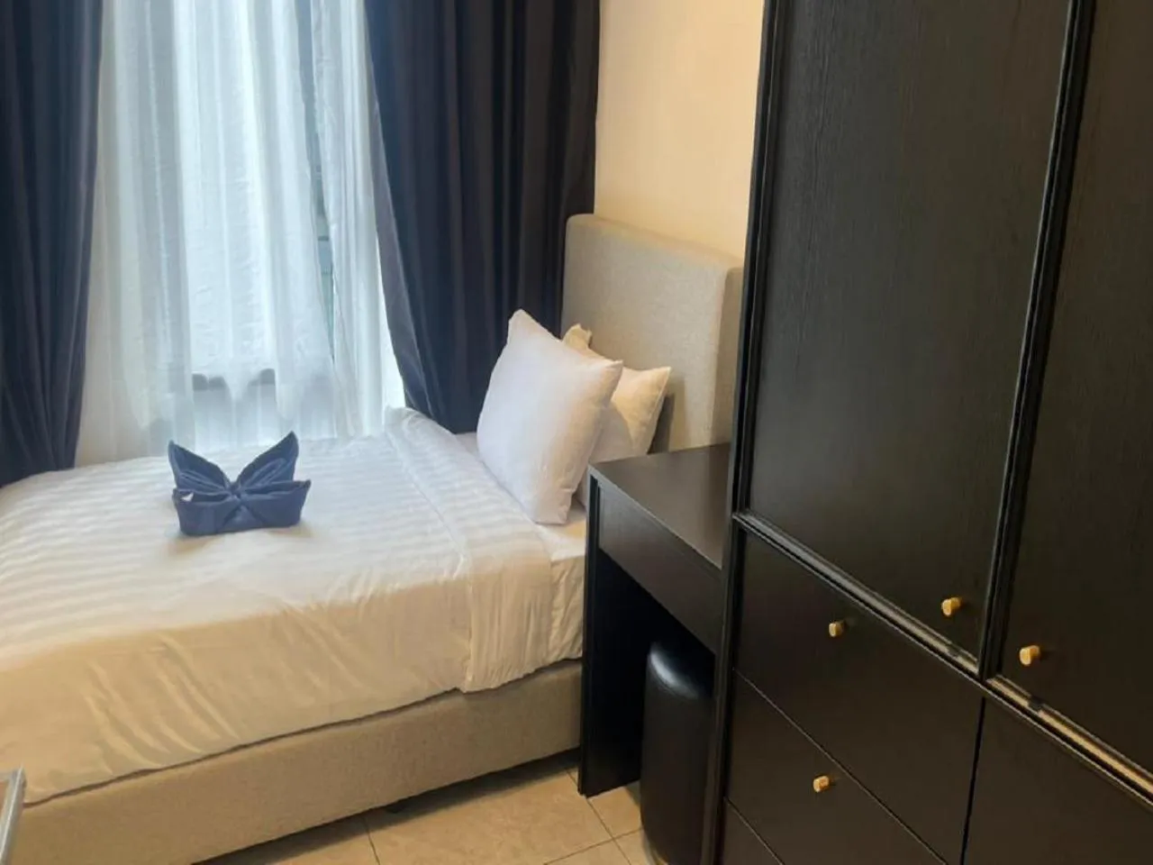 Bed in Axon Residence Kuala Lumpur Pavilion