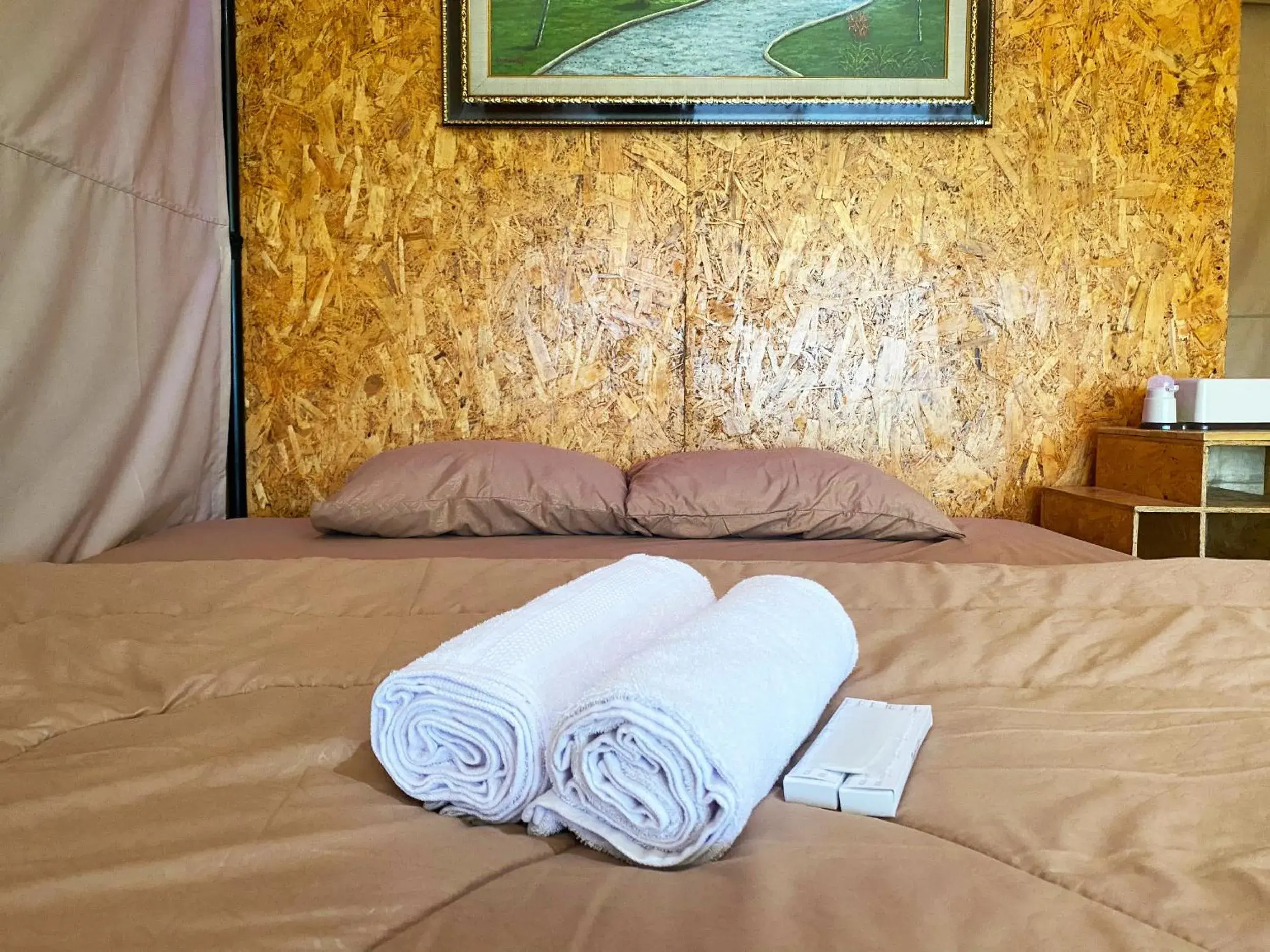 towels, Bed in Buana Glamping towels, Bed in Buana Glamping