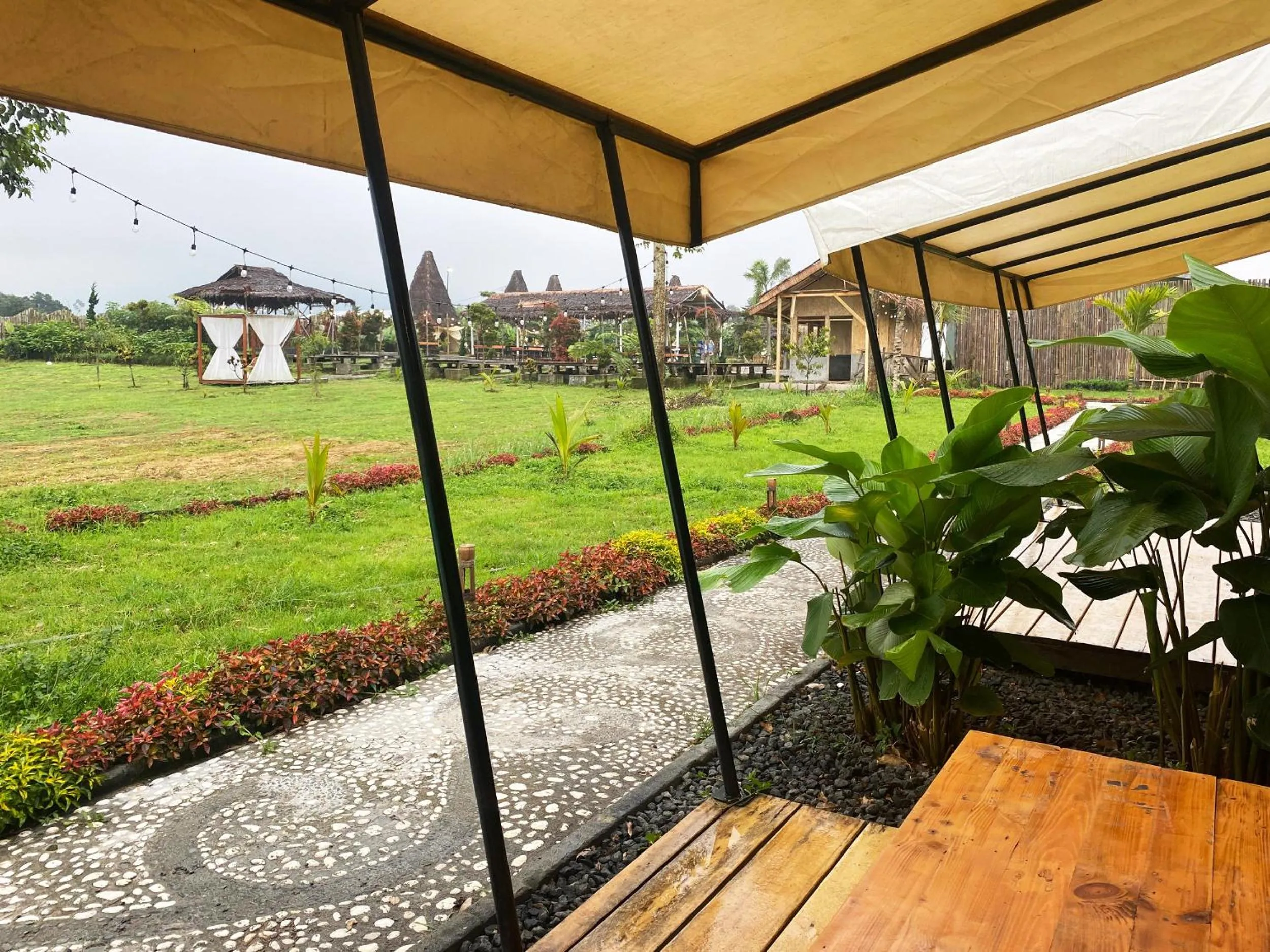 Patio in Buana Glamping