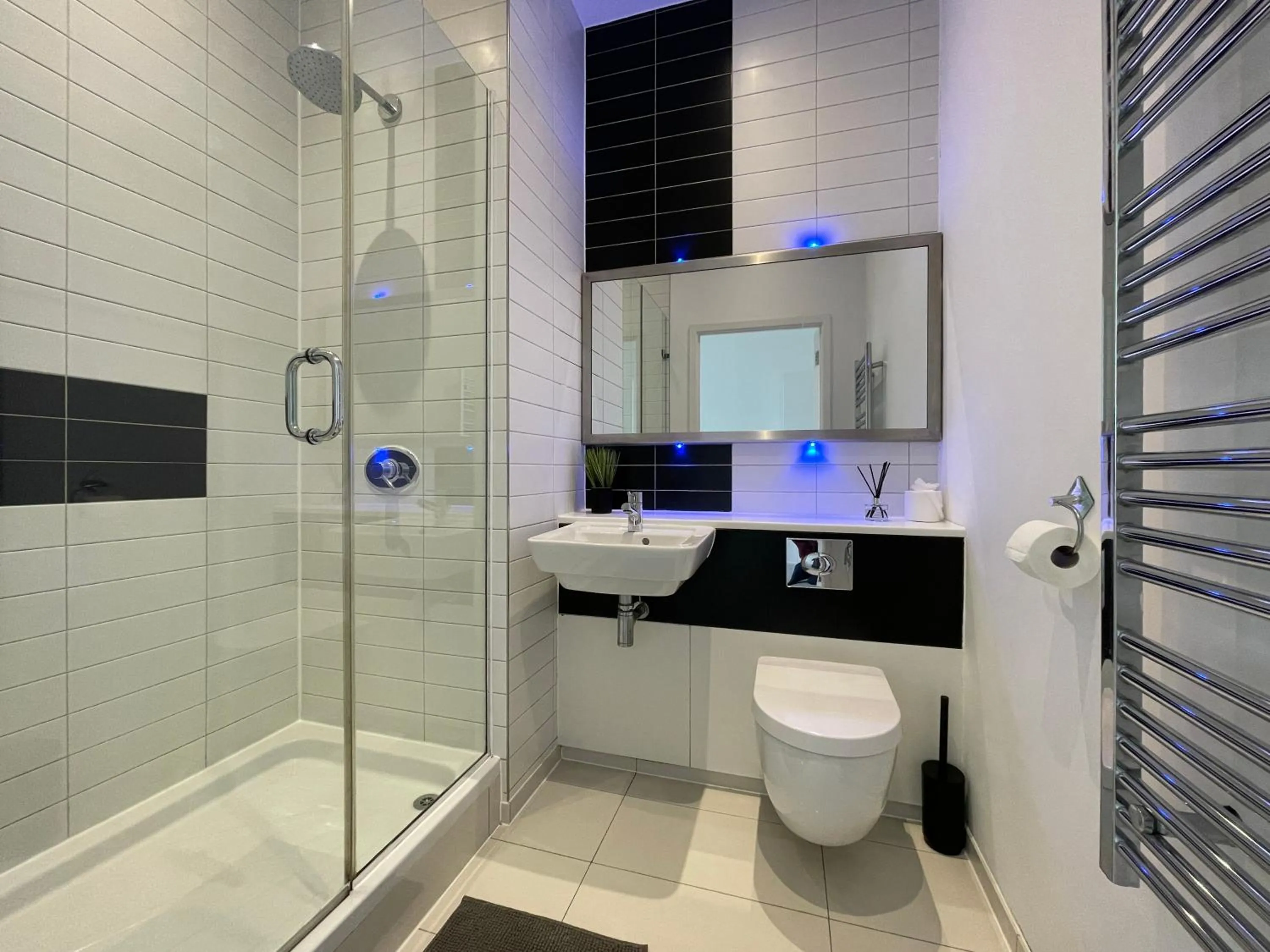 Shower in Modern Luxury in Manchester