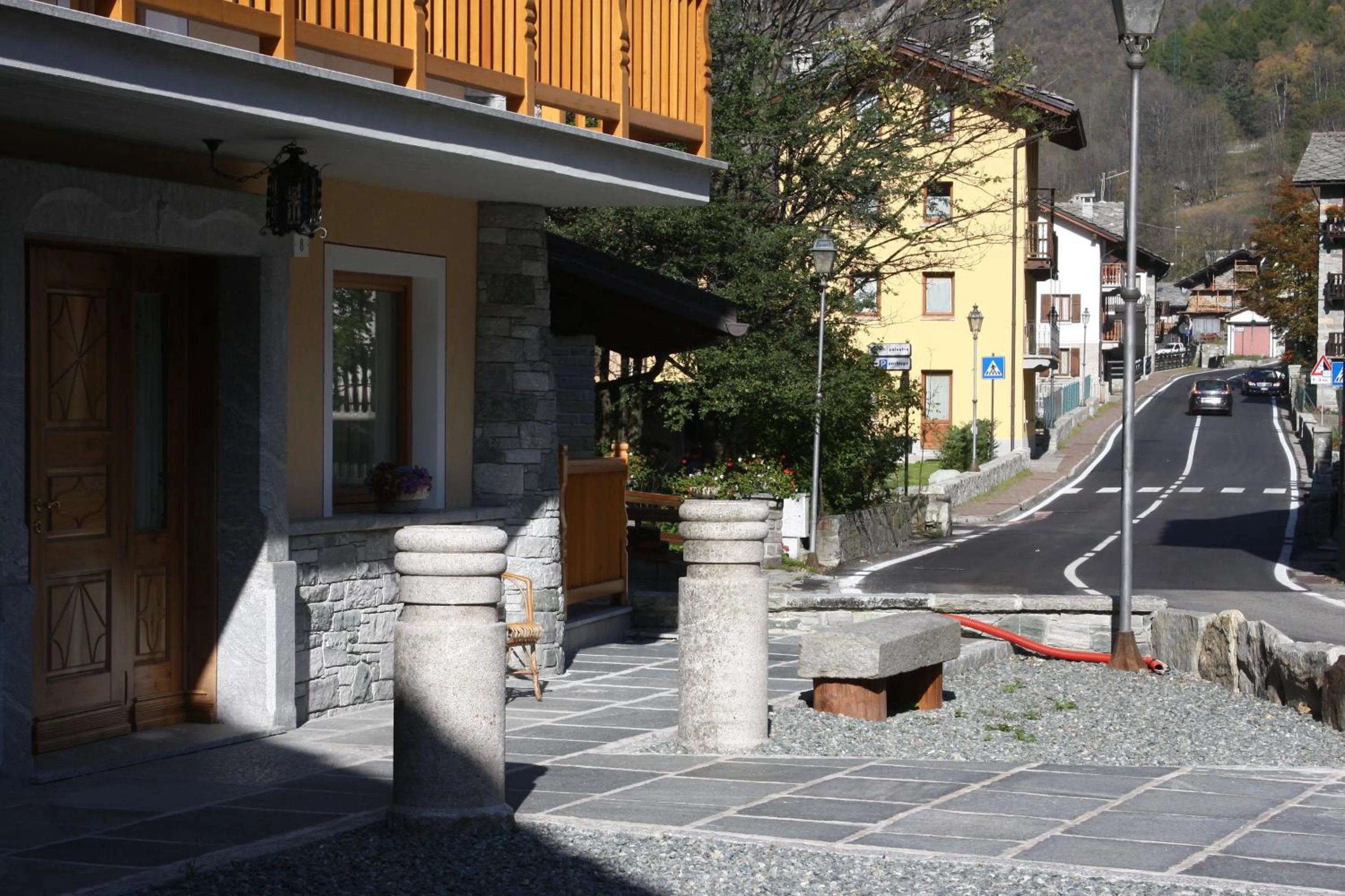 Facade/entrance in Villa Giuditta Residence