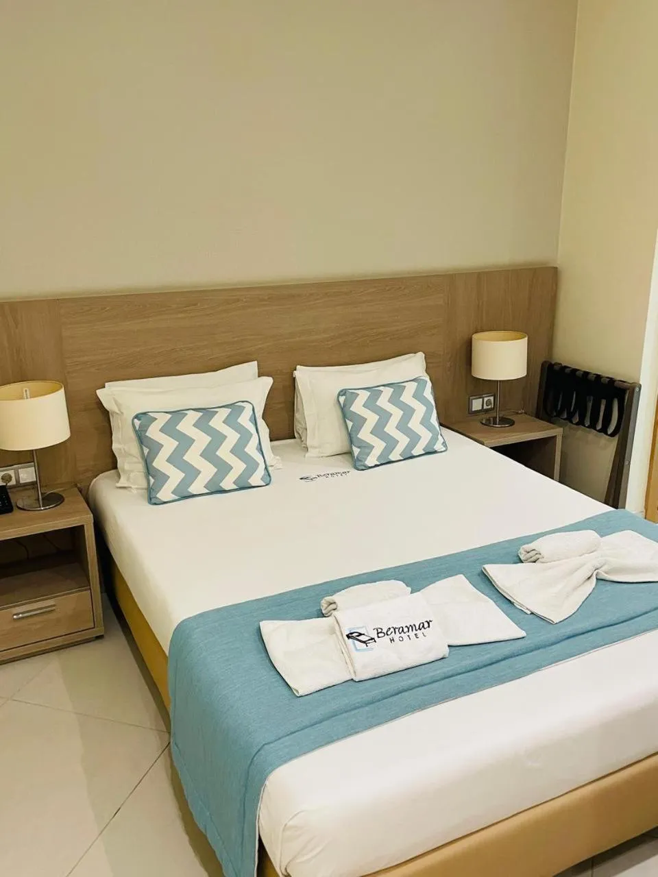 Photo of the whole room, Bed in Beramar Hotel