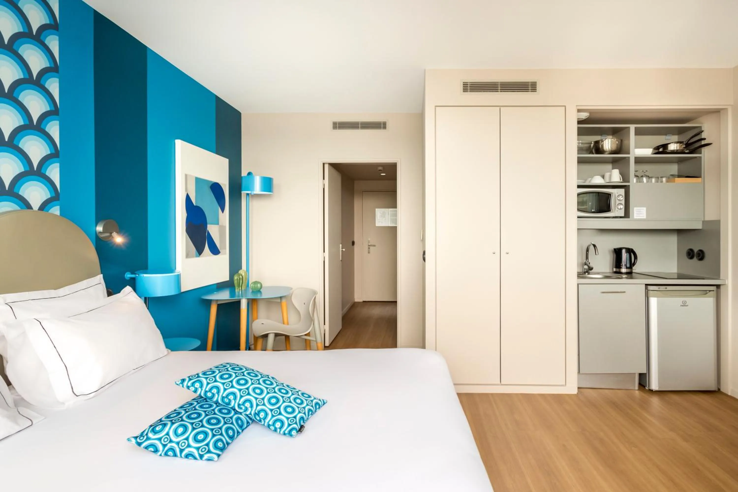 Bed in Appart'City Collection Paris Vélizy