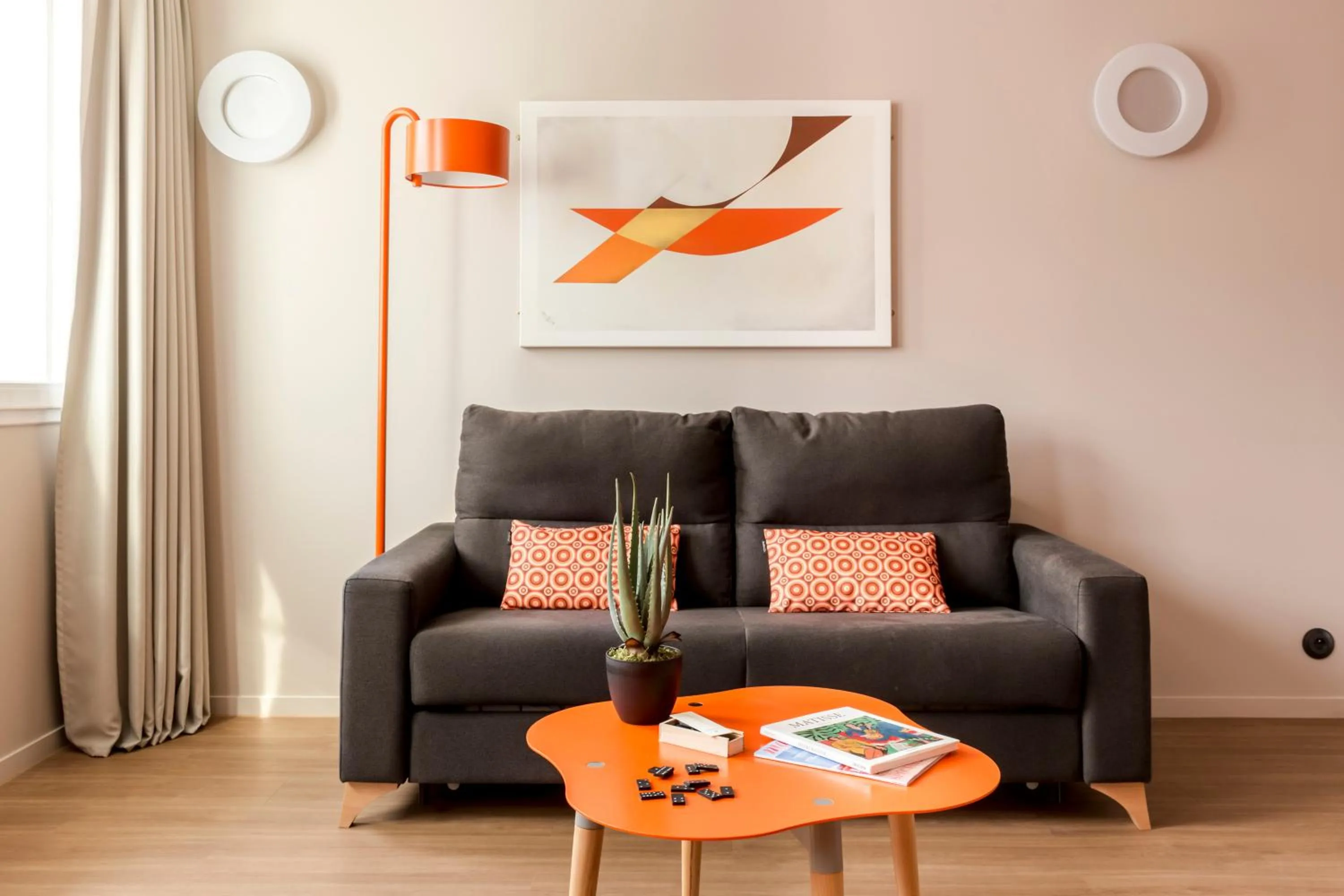 Living room in Appart'City Collection Paris Vélizy