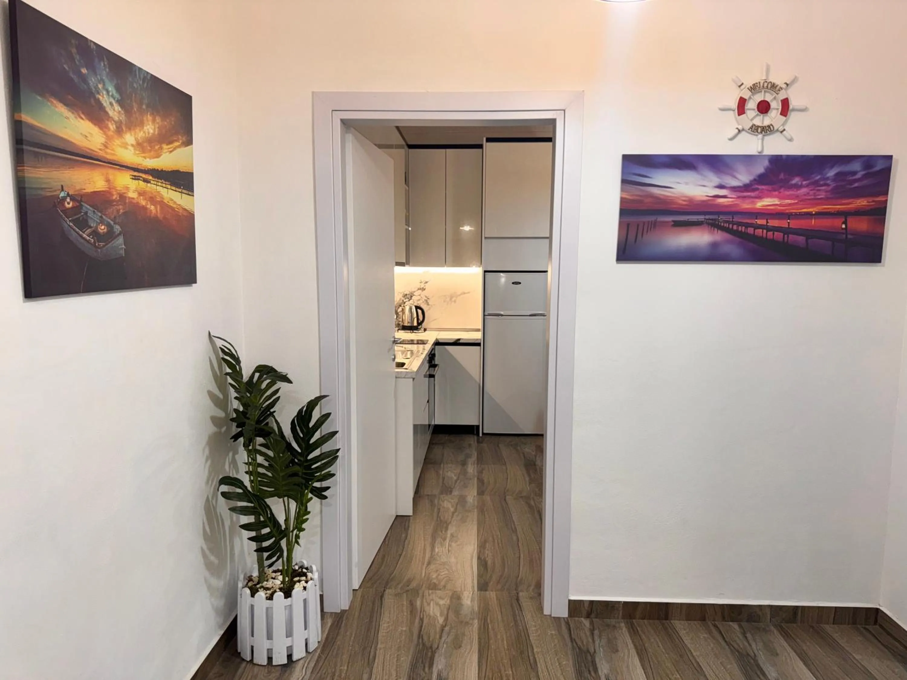 Kitchen or kitchenette in Elite Apartments