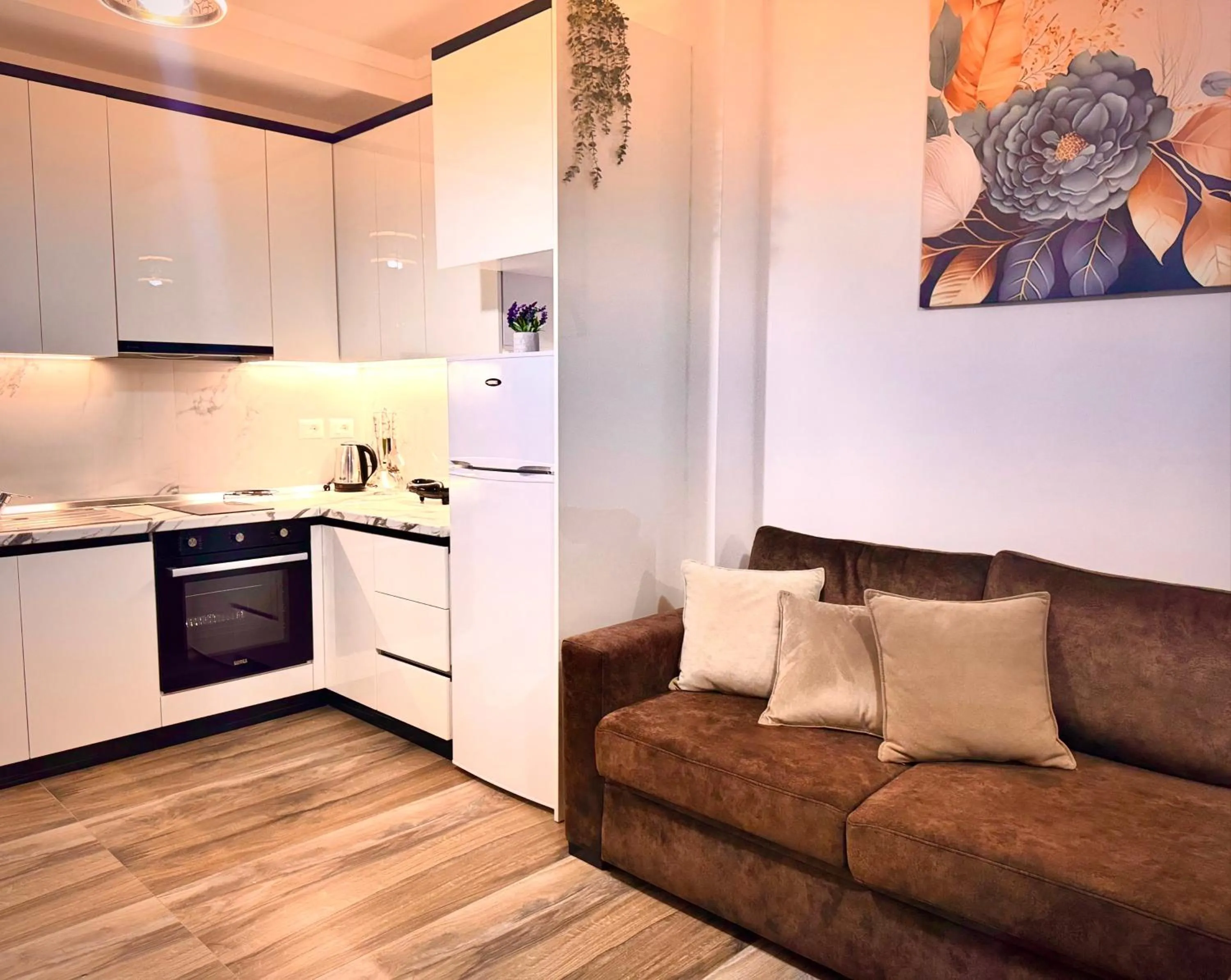 Kitchen or kitchenette in Elite Apartments