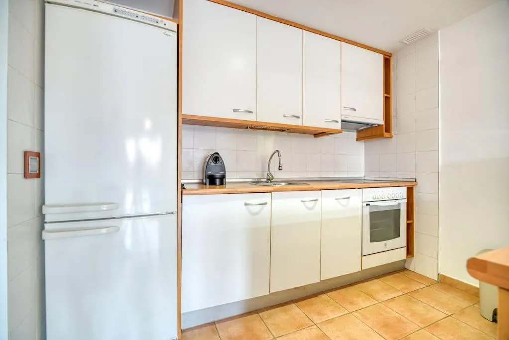 Kitchen or kitchenette in Piso para vacaciones familiares