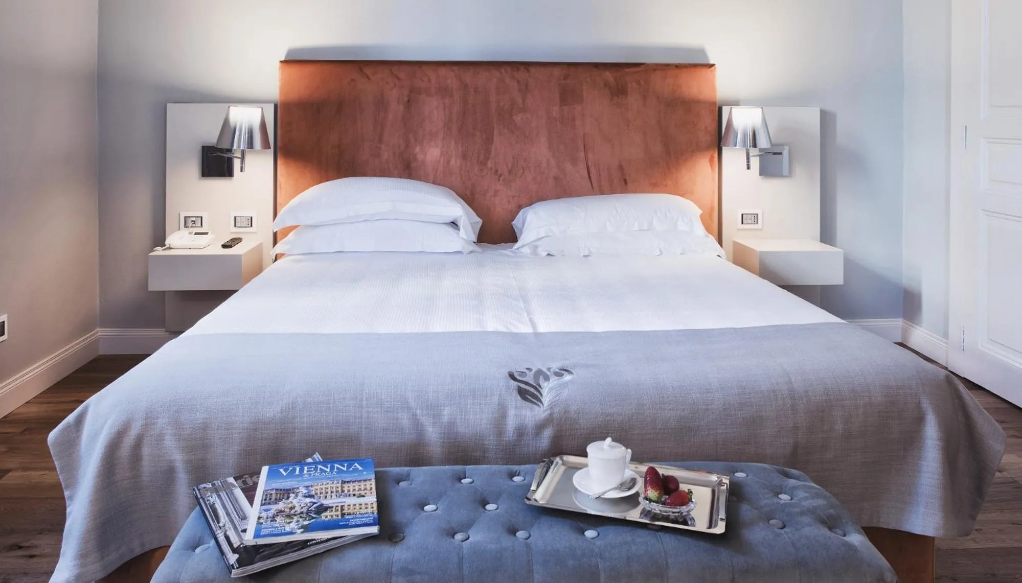 Bed in Villa Fontana Relais Suite & Spa